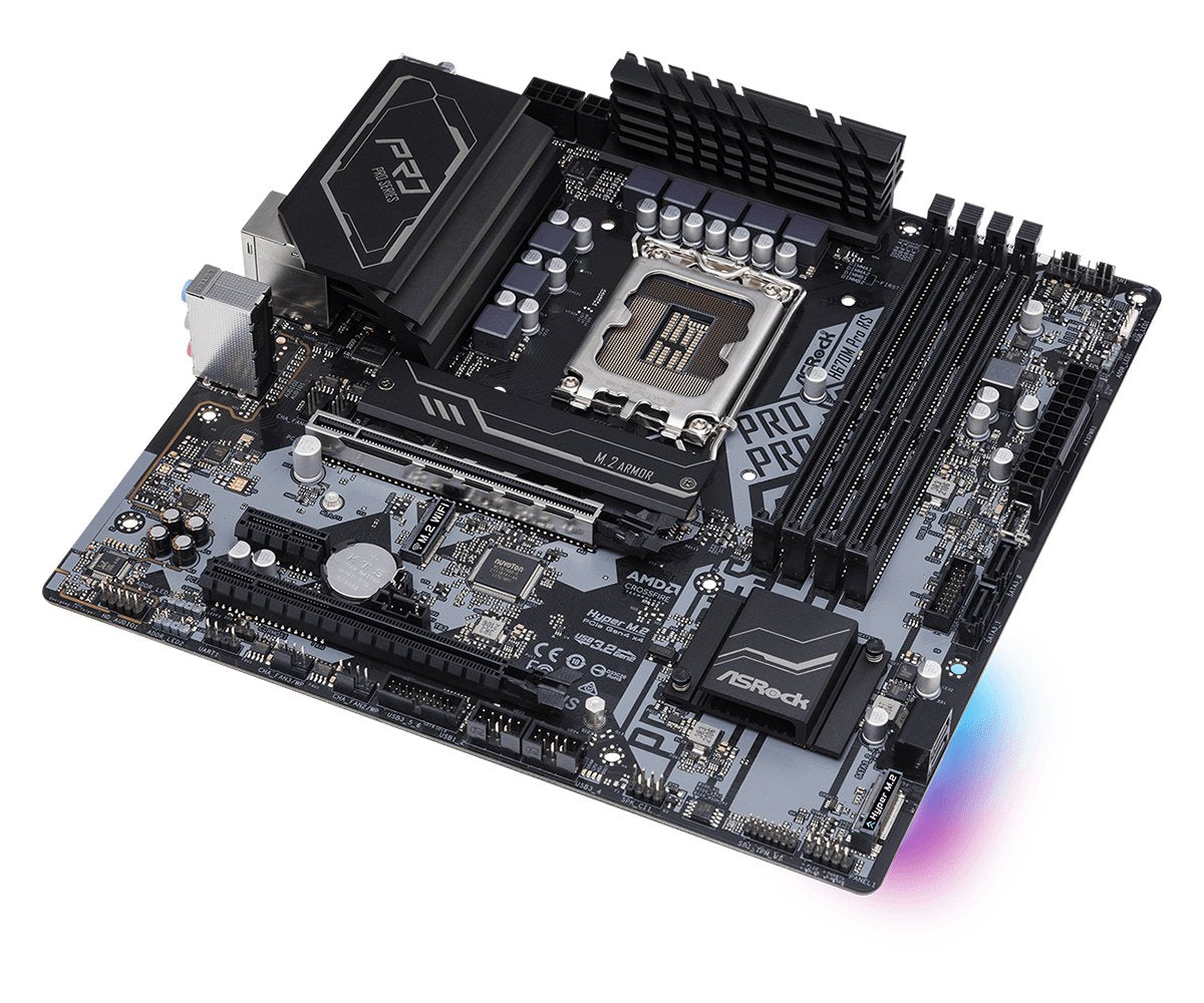 EAN 4710483936555 - Asrock H670M Pro RS Intel H670 LGA 1700 micro ATX imagen 3