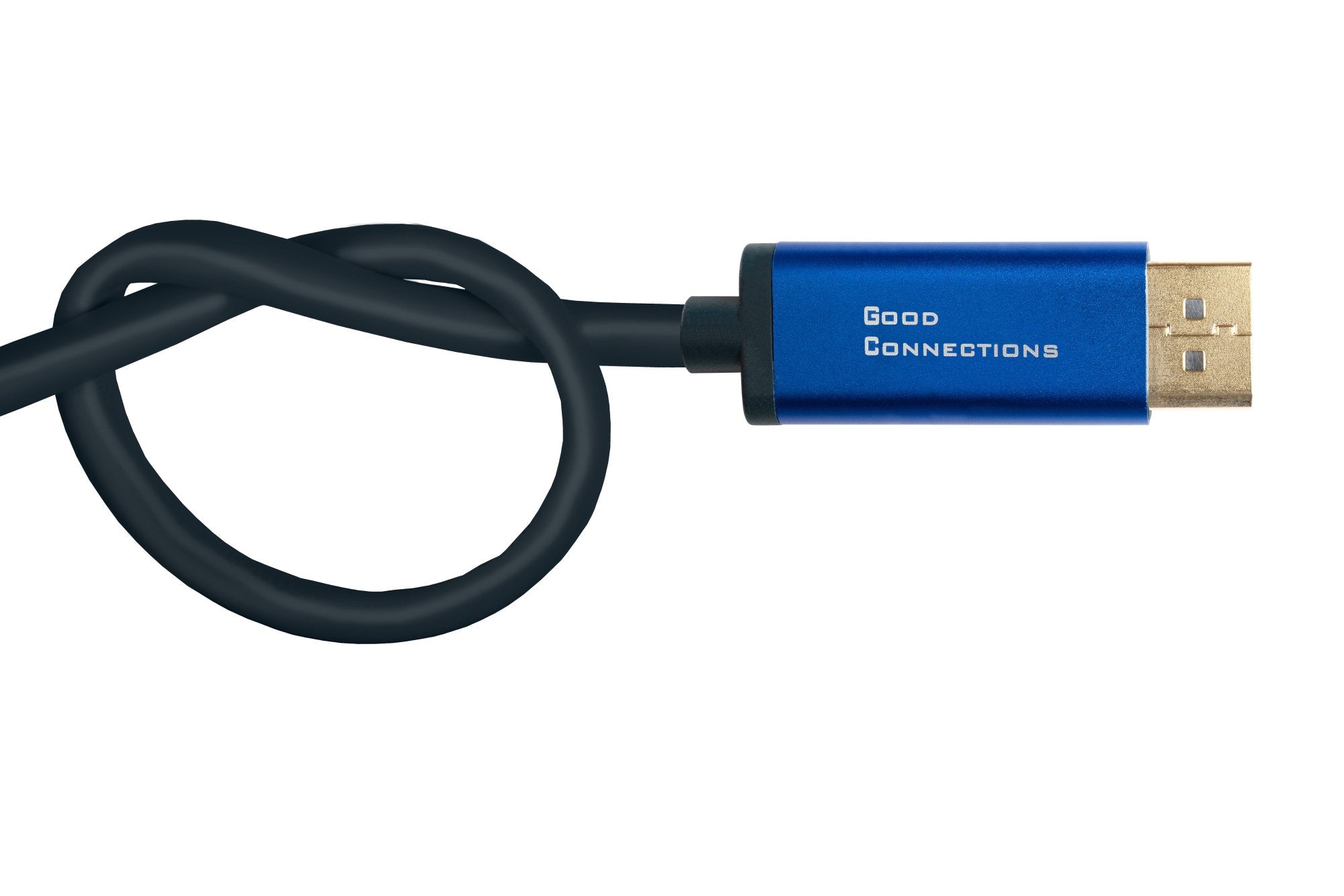 EAN 4014619554621 - Alcasa 4812-CSF020B adaptador de cable de vídeo 2 m USB Tipo C DisplayPort Azul imagen 3