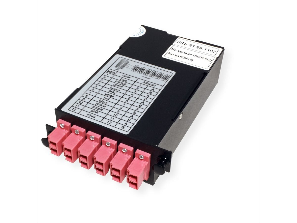 Value Mpo-Modul, Mpo-Stecker 12x Lc-Buchse