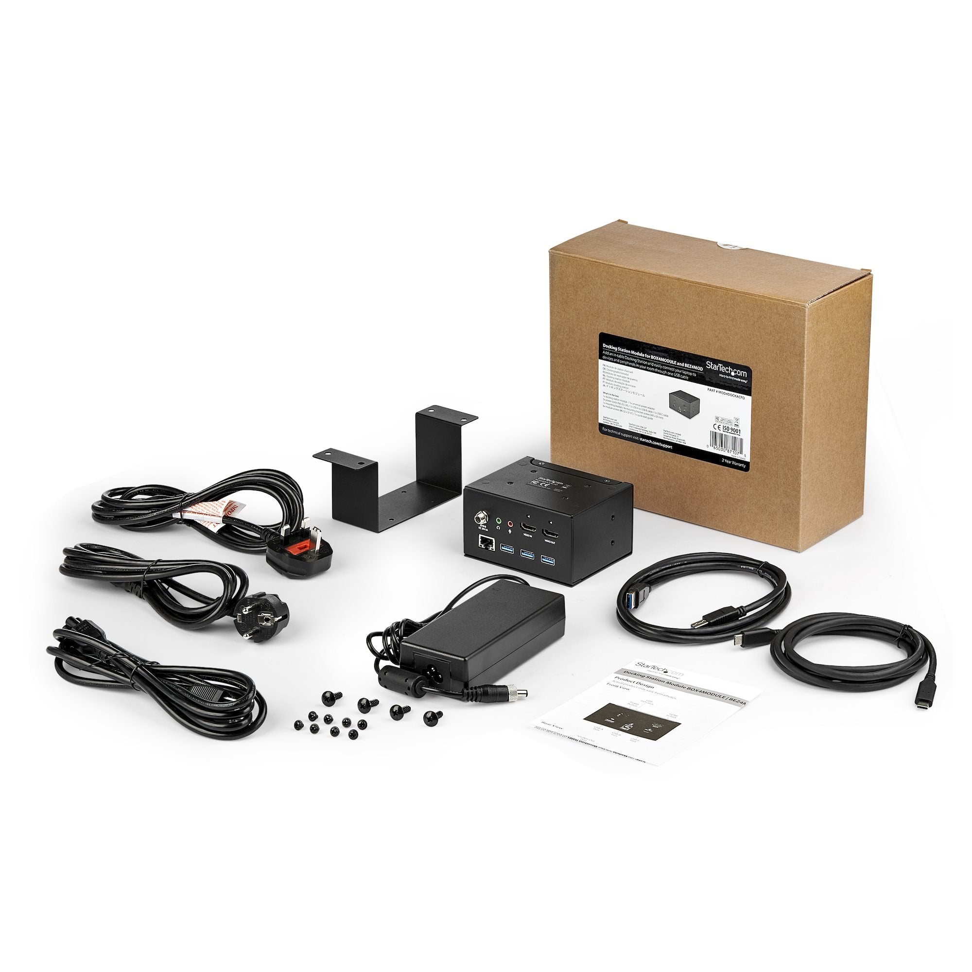 EAN 0065030871075 - StarTech.com MOD4DOCKACPD base para portátil y replicador de puertos Alámbrico USB 3.2 Gen 1 (3.1 Gen 1) imagen 5