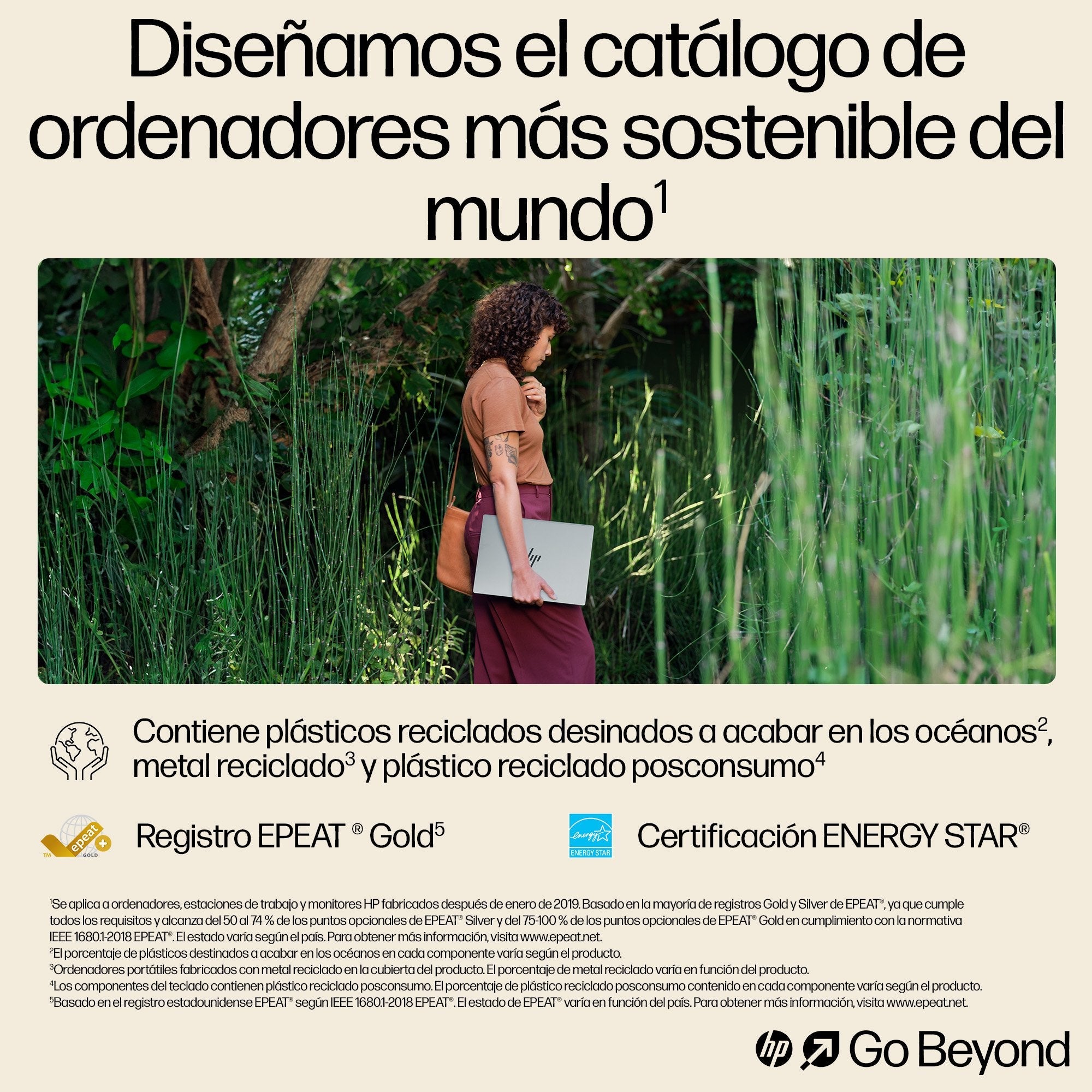 EAN 198701252245 - HP OmniBook X 14-fe0009ns Copilot+ PC Qualcomm Snapdragon X1E-78-100 Portátil 35,6 cm (14") Pantalla tácti imagen 8