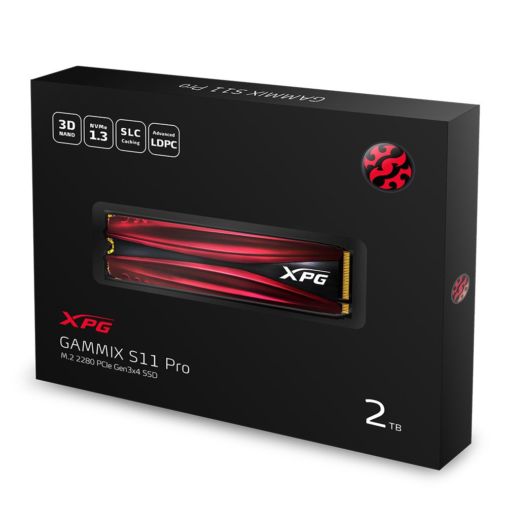 EAN 4710273773568 - XPG GAMMIX S11 Pro 2 TB M.2 PCI Express 3.0 NVMe 3D TLC NAND imagen 3