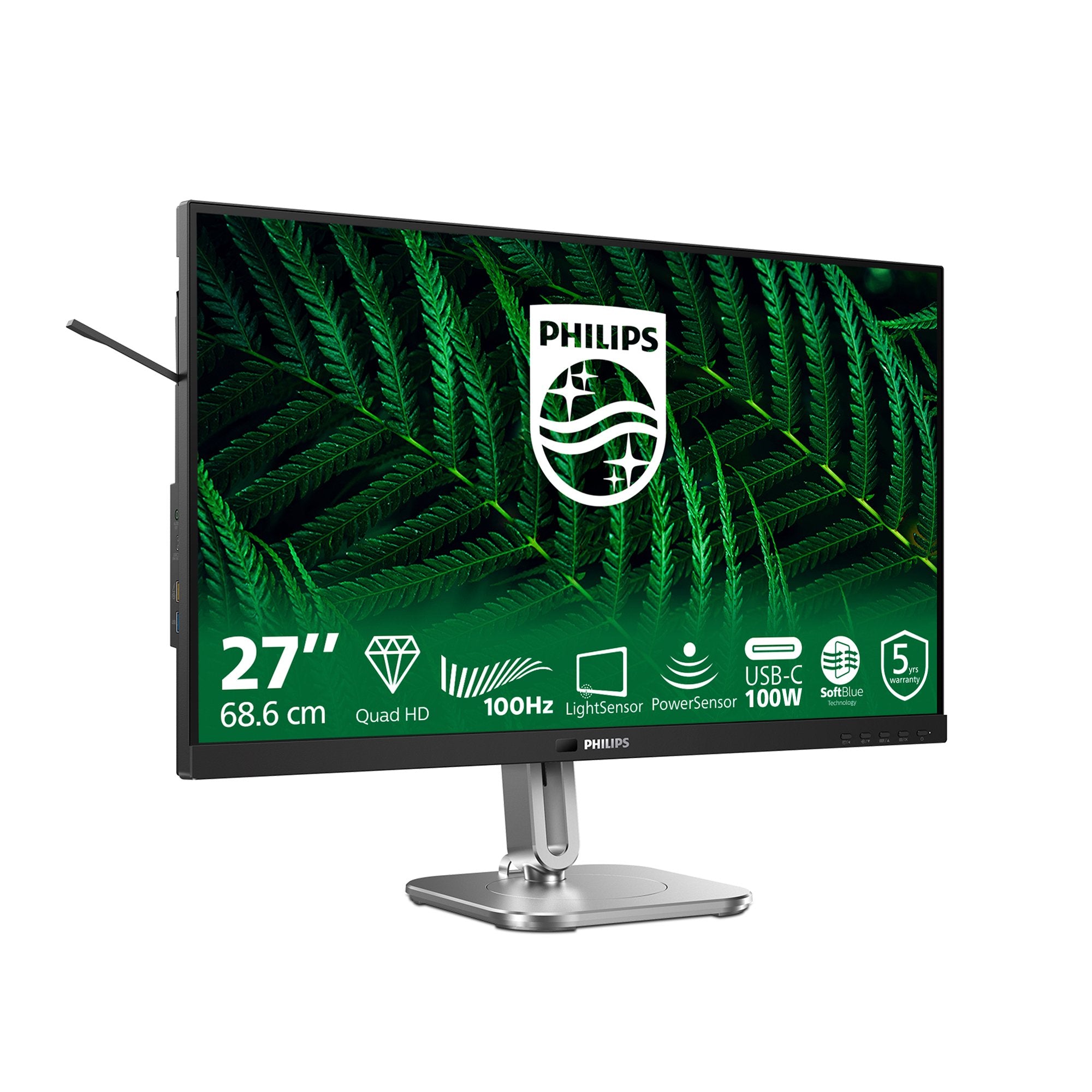 EAN 8721038003314 - Philips 5000 series 27B2G5601/00 pantalla para PC 68,6 cm (27") 2560 x 1440 Pixeles Quad HD LCD Negro imagen 2