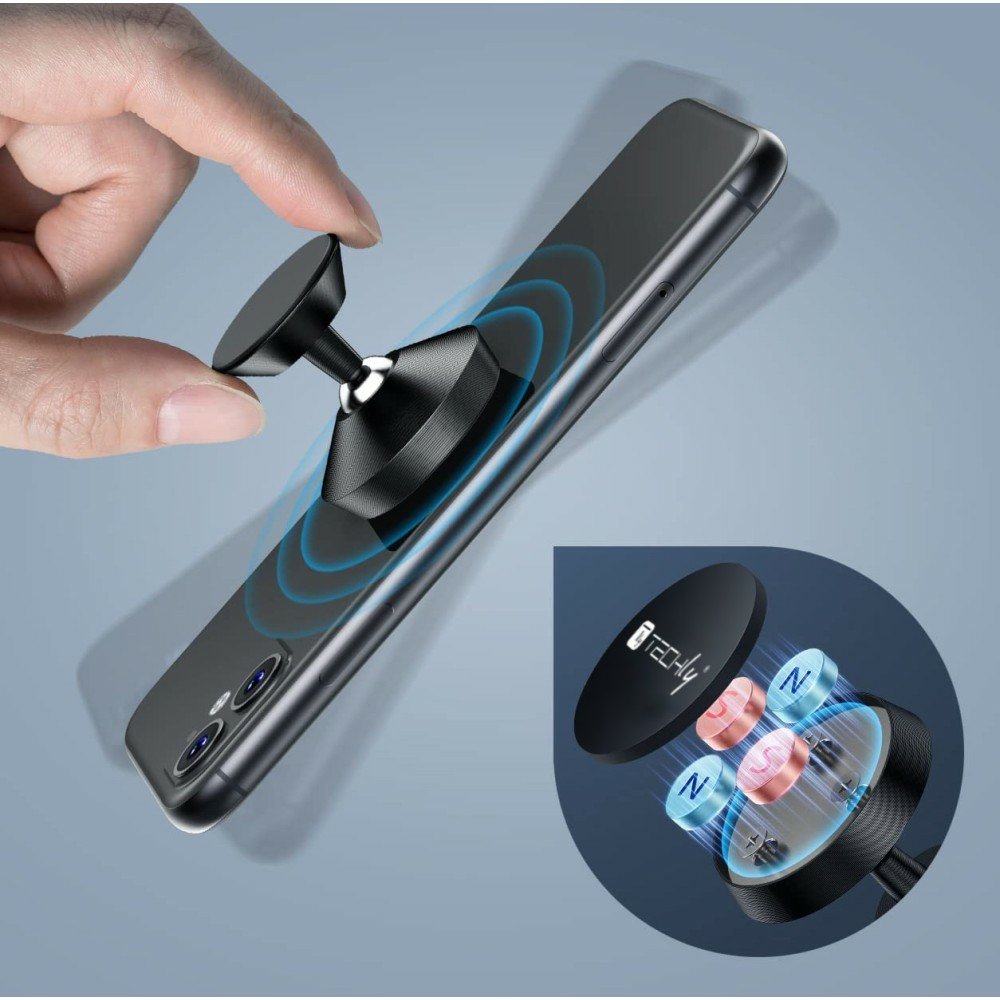 Techly Autohalterung Con Magnetischem Halter