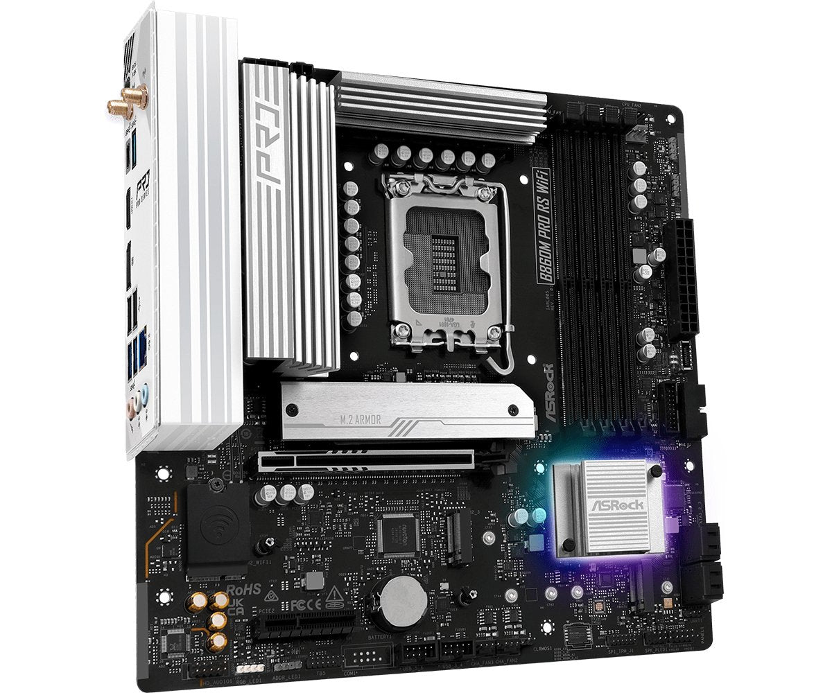 EAN 4711581490284 - Asrock B860M Pro RS WiFi Intel B860 LGA 1851 (Socket V1) micro ATX imagen 4