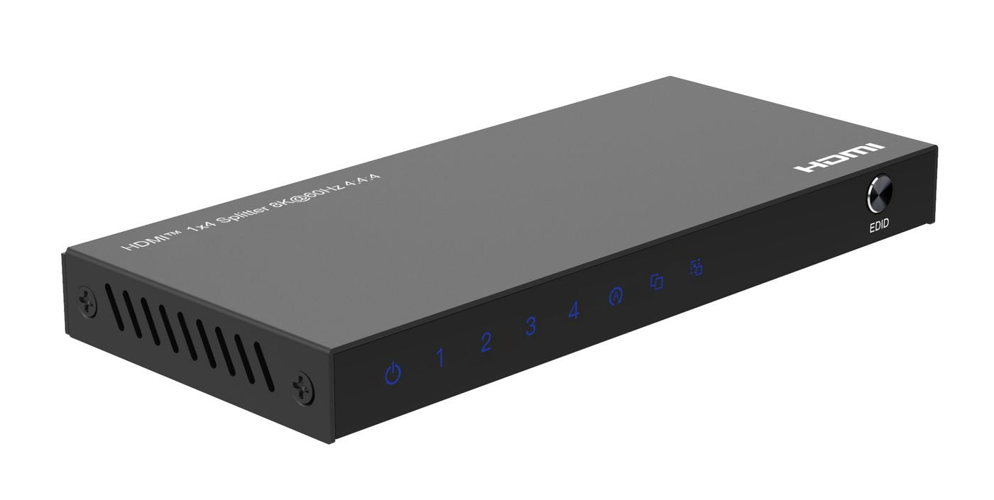 8k@60hz Hdmi Splitter 1x4, 4:4:4