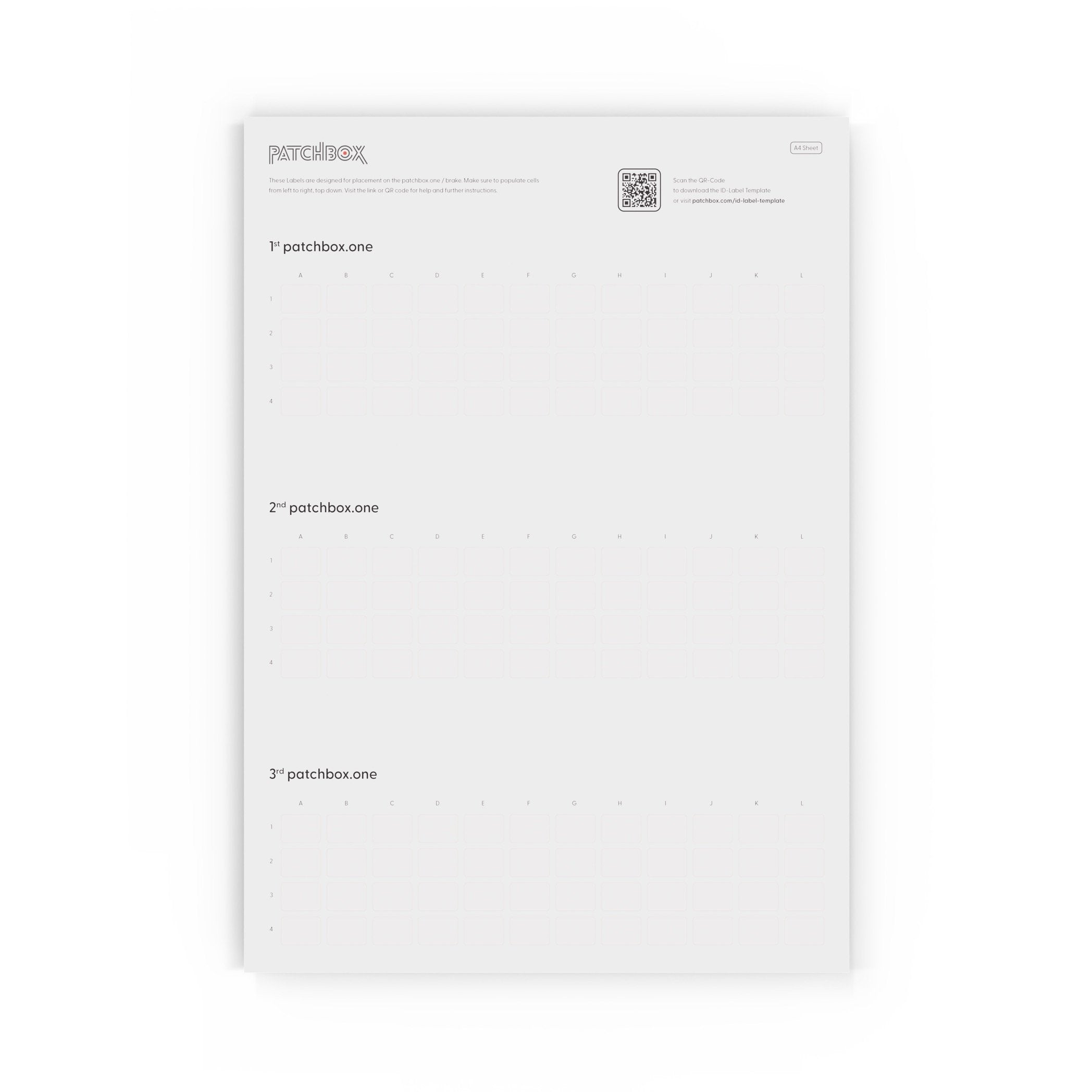 EAN 4262427632110 - PATCHBOX PONEIDLABEL accesorio para panel de conexiones imagen 1