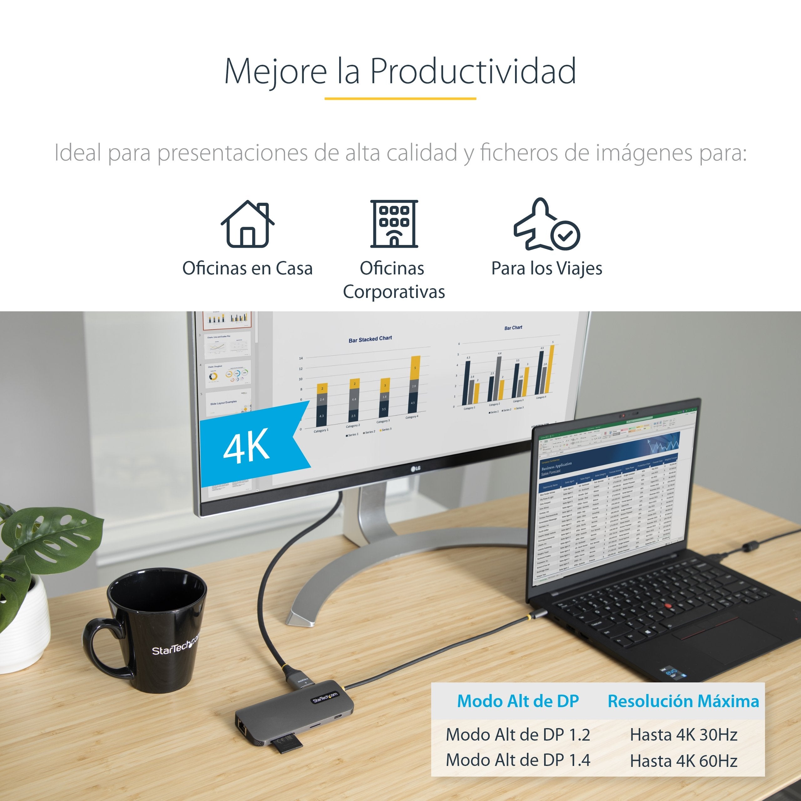 EAN 0065030895552 - StarTech.com 115B-USBC-MULTIPORT base para portátil y replicador de puertos Alámbrico USB 3.2 Gen 1 (3.1 imagen 14