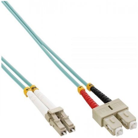 Fiberpatchkabel Lc-Sc Om3 5,0m, 50/125, Multimode,