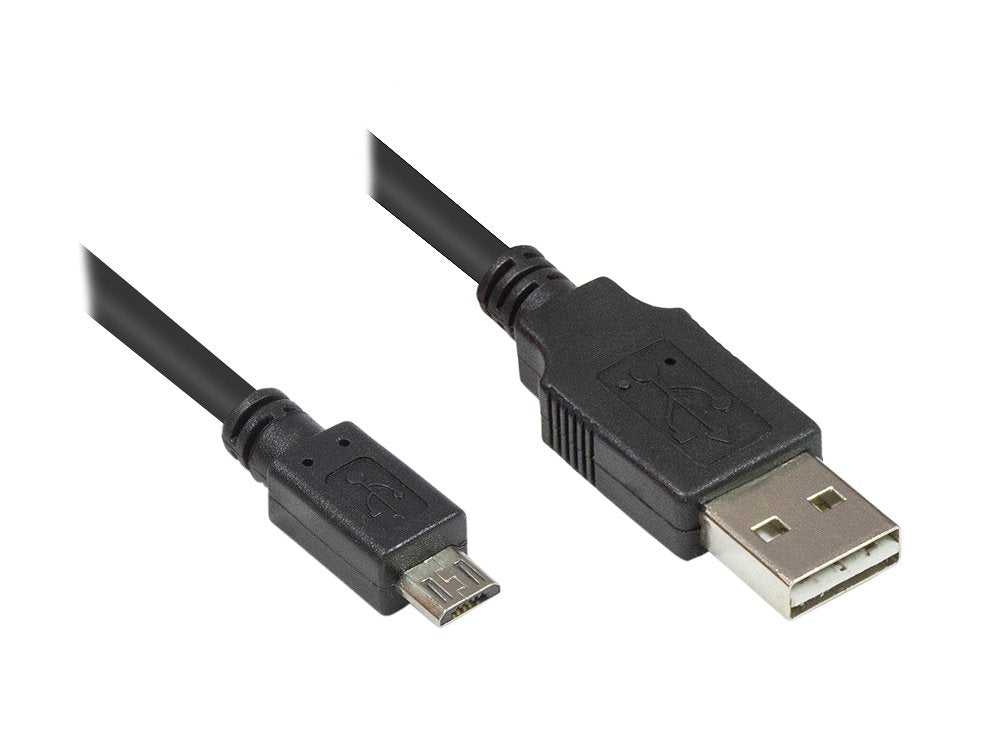 Cable Good Connections Usb2.0 Easy A-Micro B Schw. 0,5m