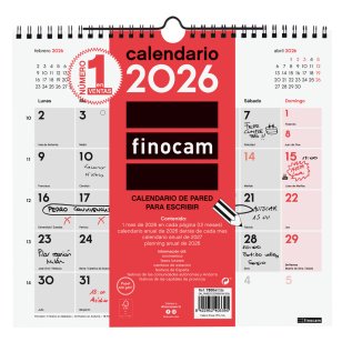 EAN 8422952403395 - Finocam 780060026 calendario imagen 1