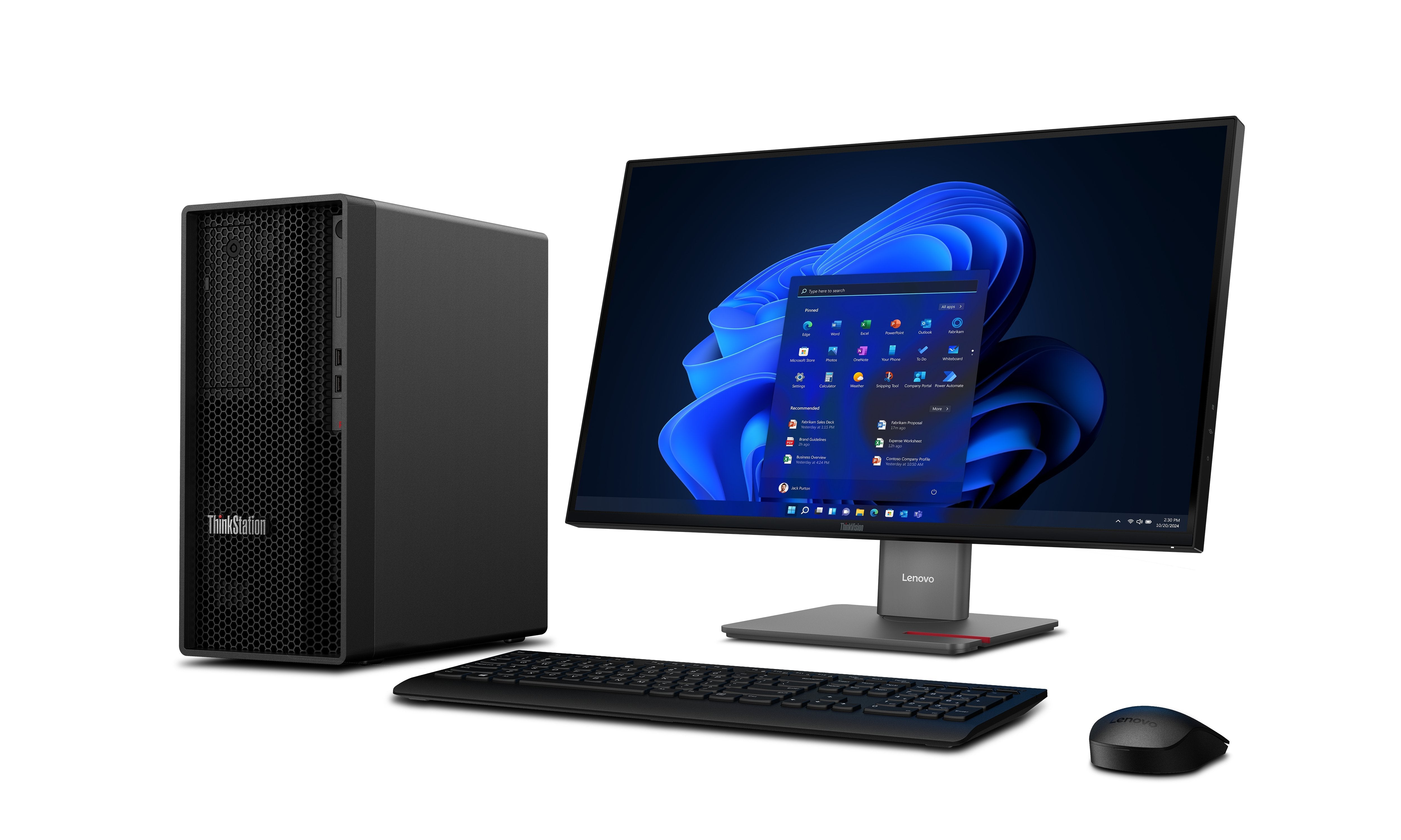 Lenovo Thinkmation P2 Tw G2 Ultra9 285k 64 1tb Rtx5070 W11p