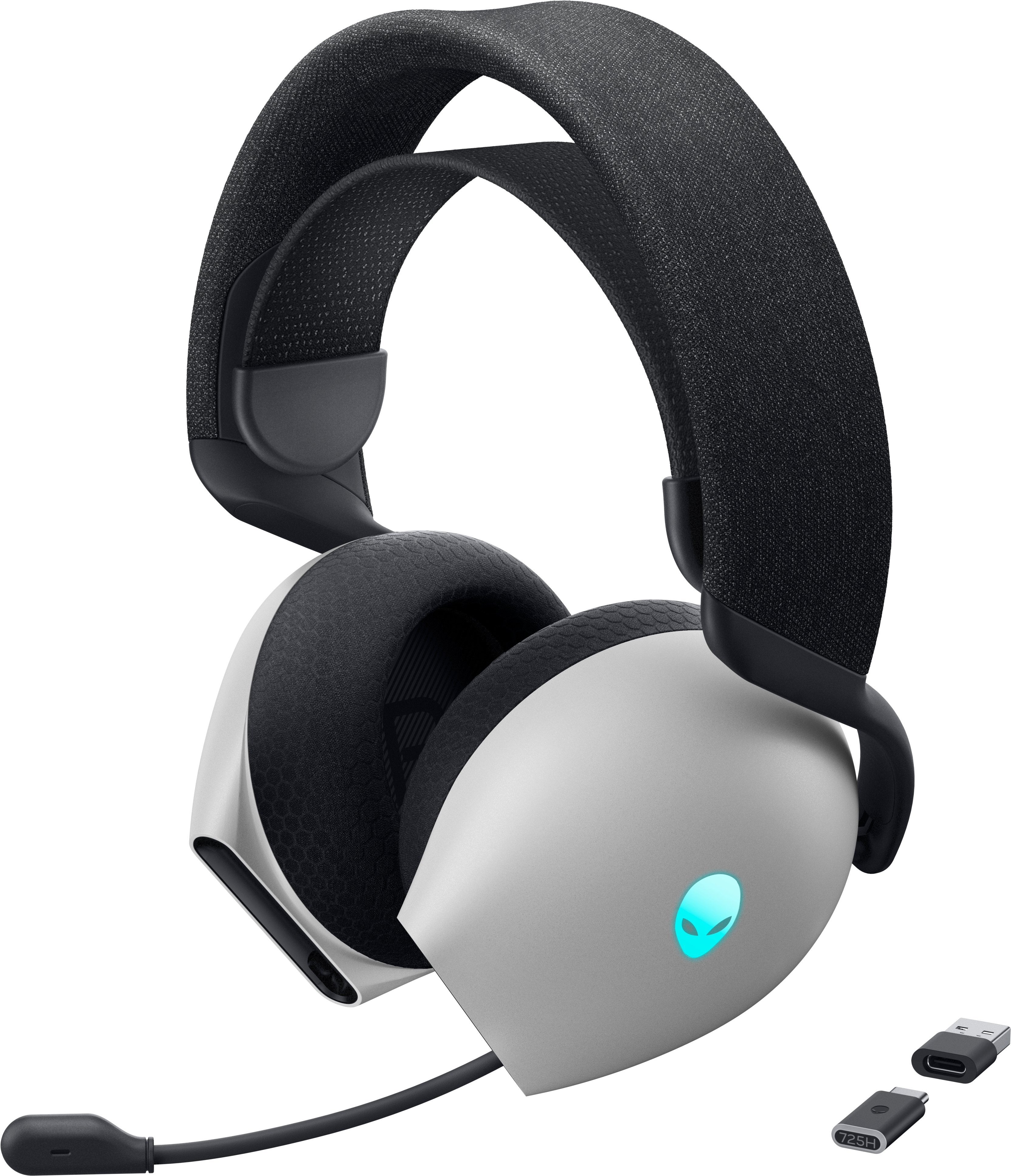 EAN 5397184004715 - Alienware AW725H Auriculares Inalámbrico y alámbrico Diadema Juego USB Tipo C Bluetooth Negro, Blanco imagen 1