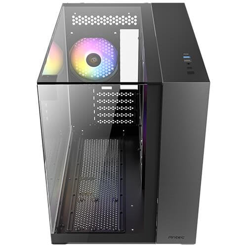 Caja Pc Antec Cx600m Trio Argb Mini Tower Negro, Transparente