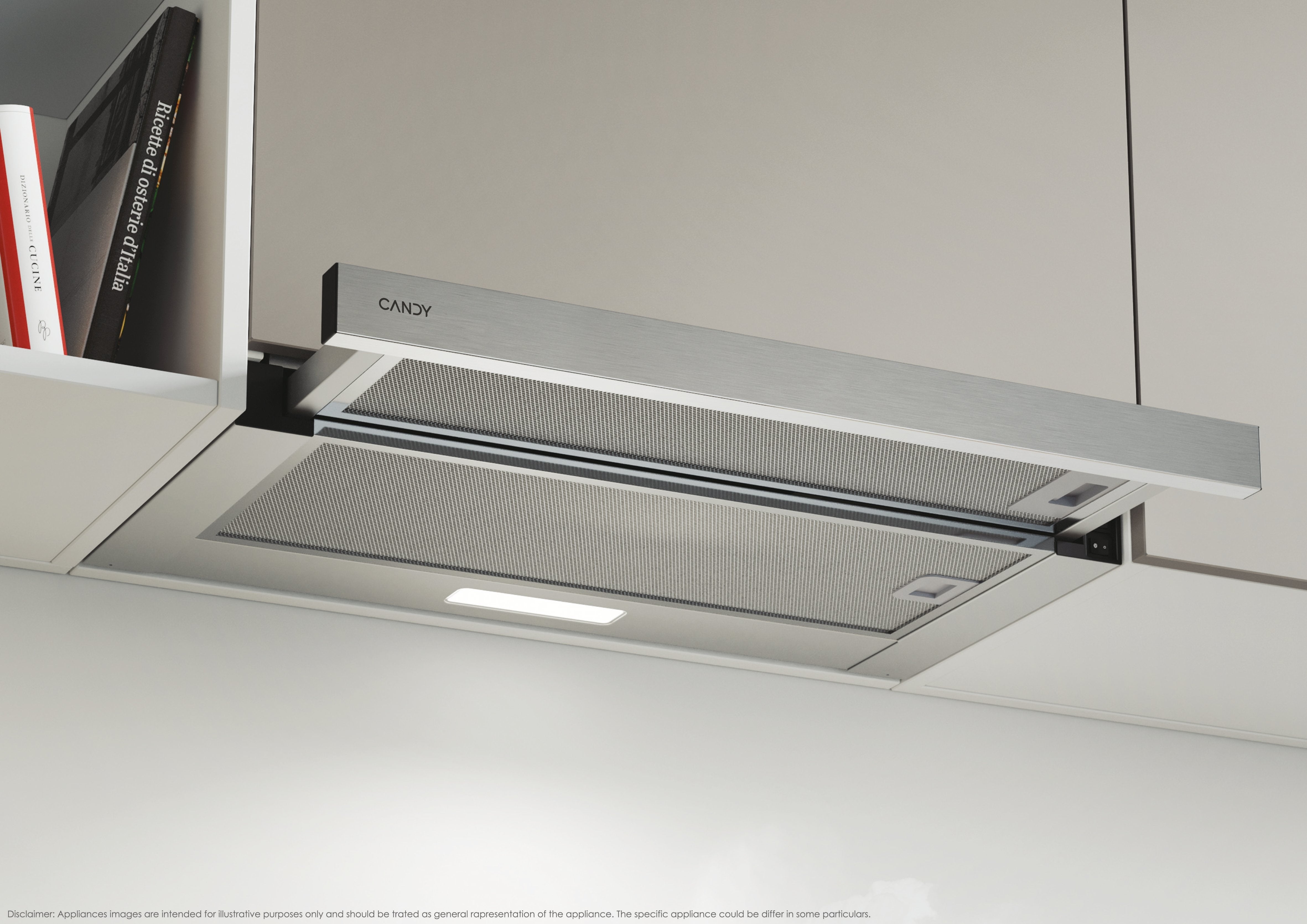 EAN 8016361970939 - Candy CBT625/2X/1 Semintegrada (extraíble) Acero inoxidable 332,1 m³/h imagen 3