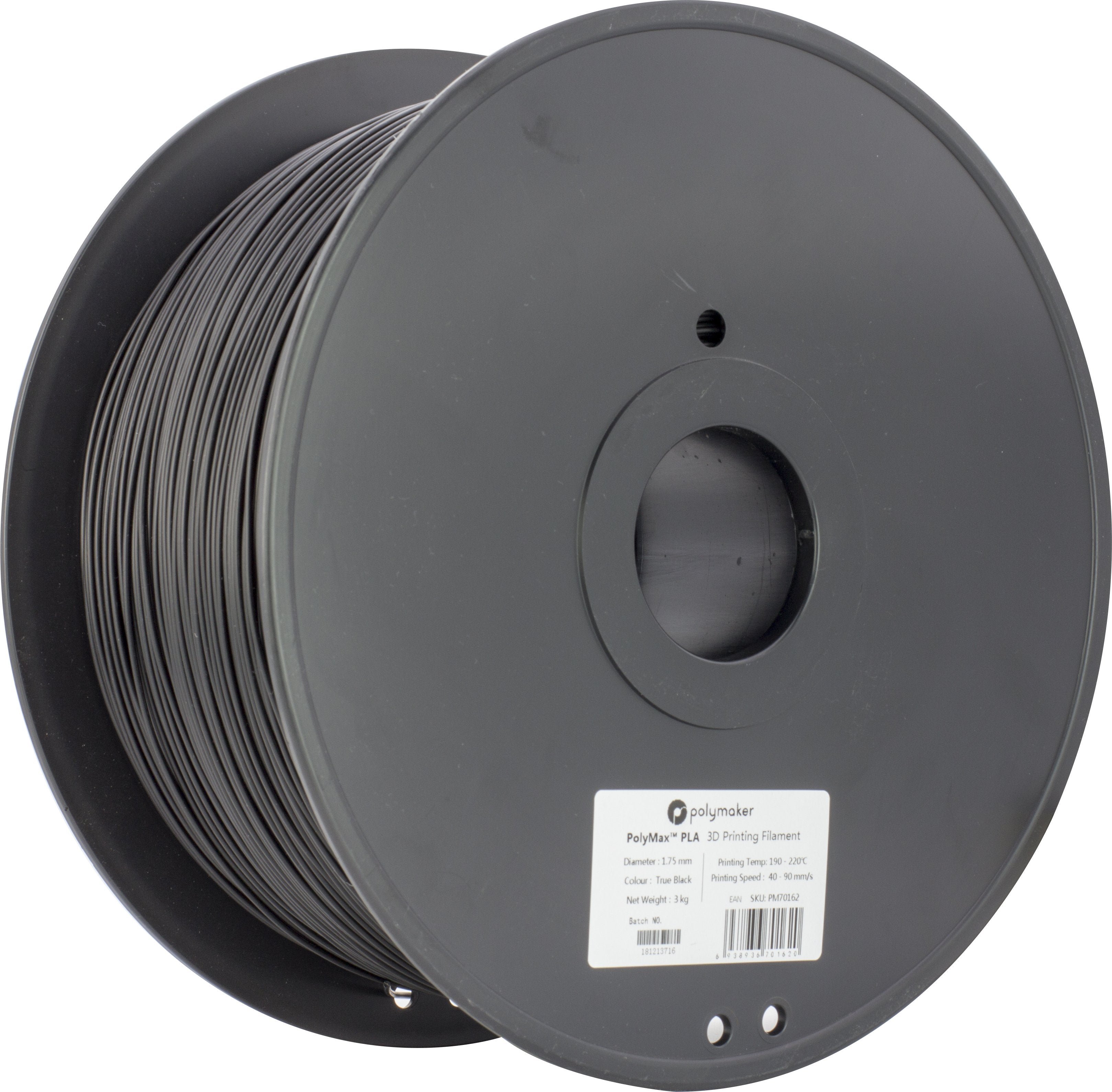 Tough Pla 1,75mm Negro 0,75kg