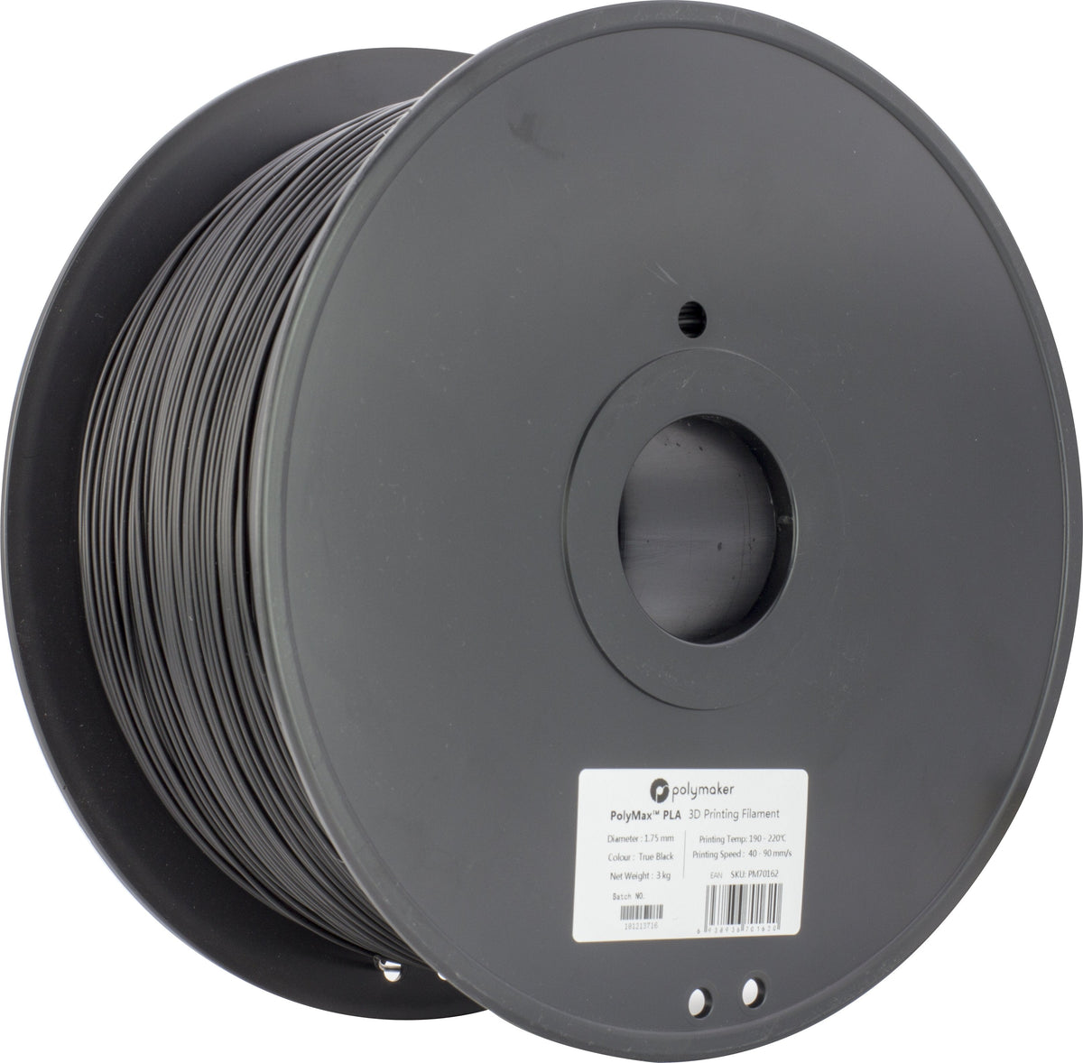 Tough Pla 1,75mm Negro 3kg