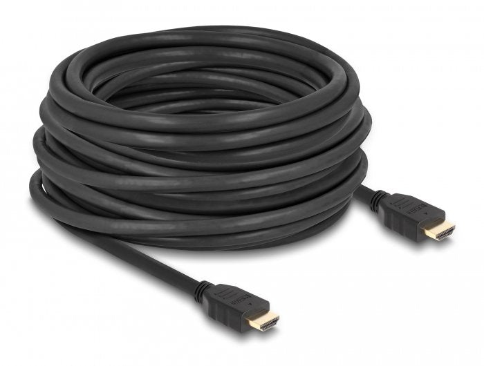 Delock High Speed Cable Hdmi 48 Gbps 8k 60 Hz Negro 12 M