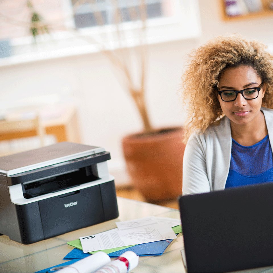 Impresora Multifunción Brother Dcp-1612wvb Laser A4 2400 X 600 Dpi 20 Ppm Wifi