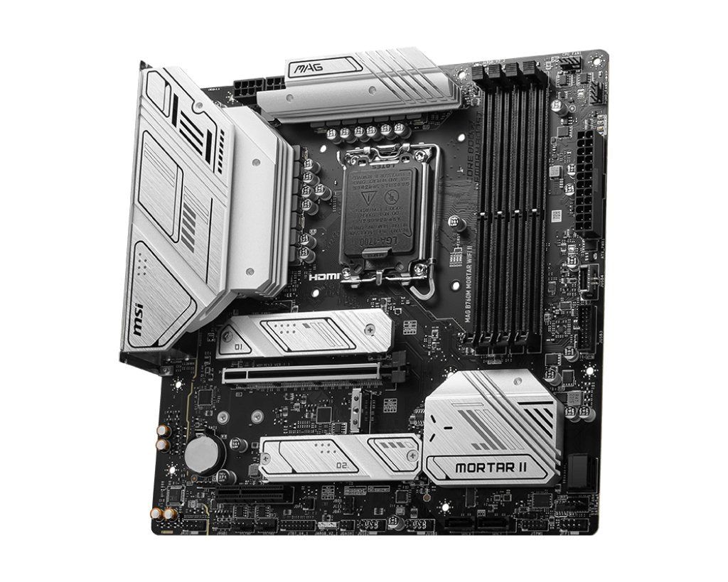 Placa Base Msi Mag B760m Mortar Wifi Ii, 7e13-001r