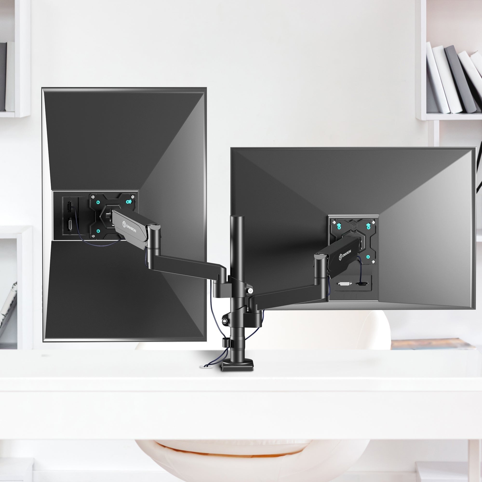 EAN 4603728441566 - ONKRON G140-B soporte para monitor 81,3 cm (32") Escritorio imagen 5