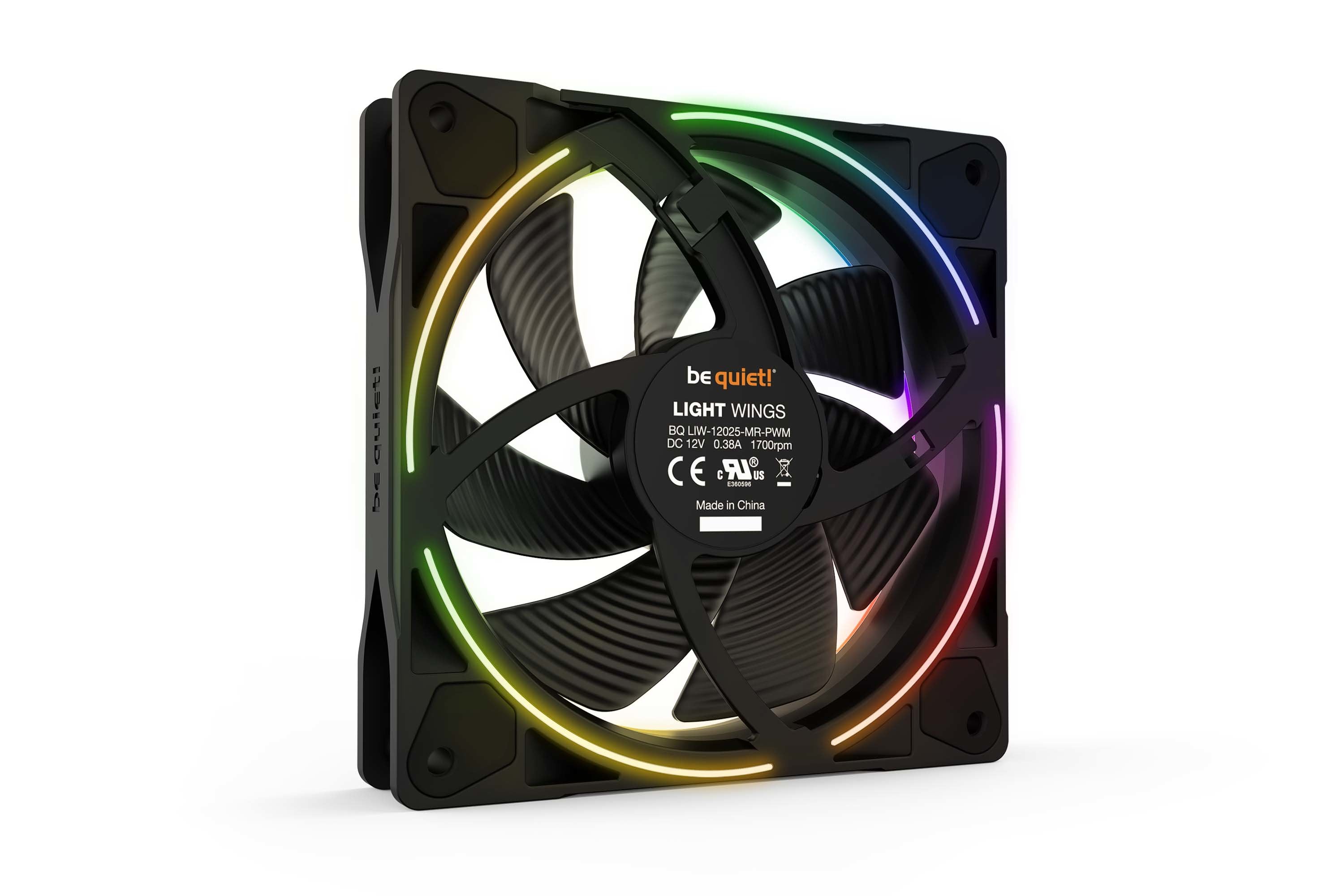EAN 4260052188767 - be quiet! Light Wings | 120mm PWM Carcasa del ordenador Ventilador 12 cm Negro 1 pieza(s) imagen 4