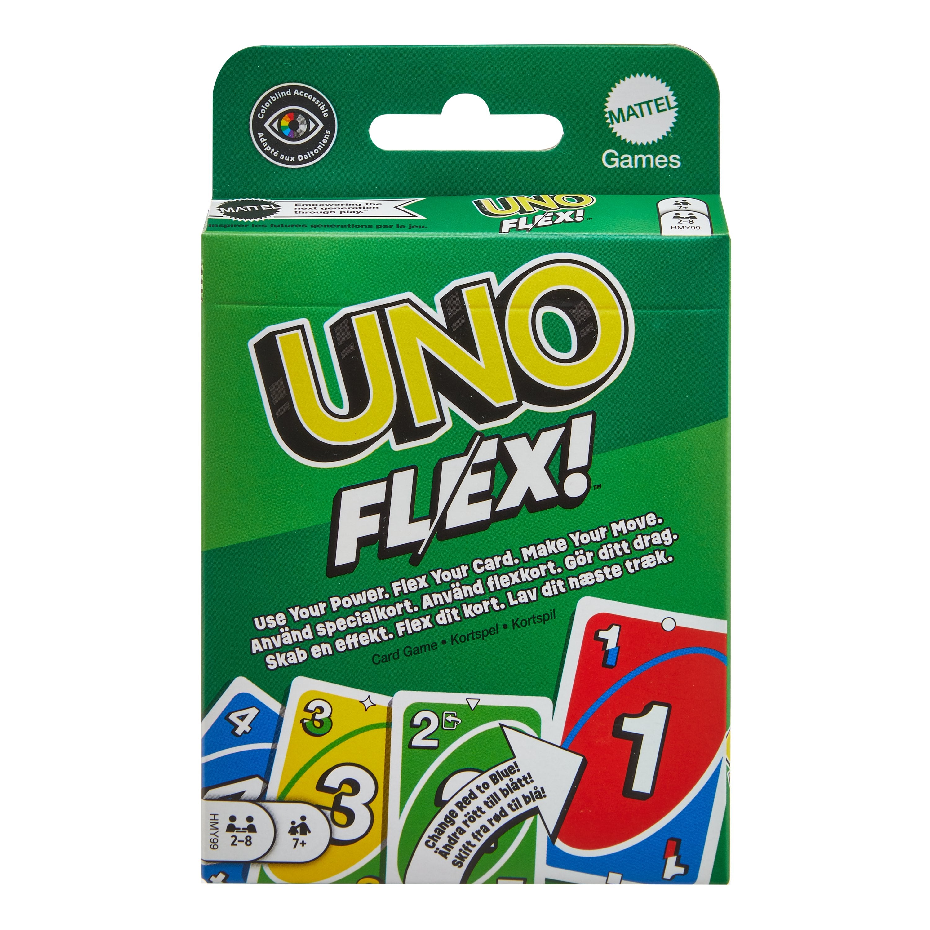 EAN 0194735135967 - Mattel Games HMY99 juego de tablero UNO Flex Perder las cartas imagen 1