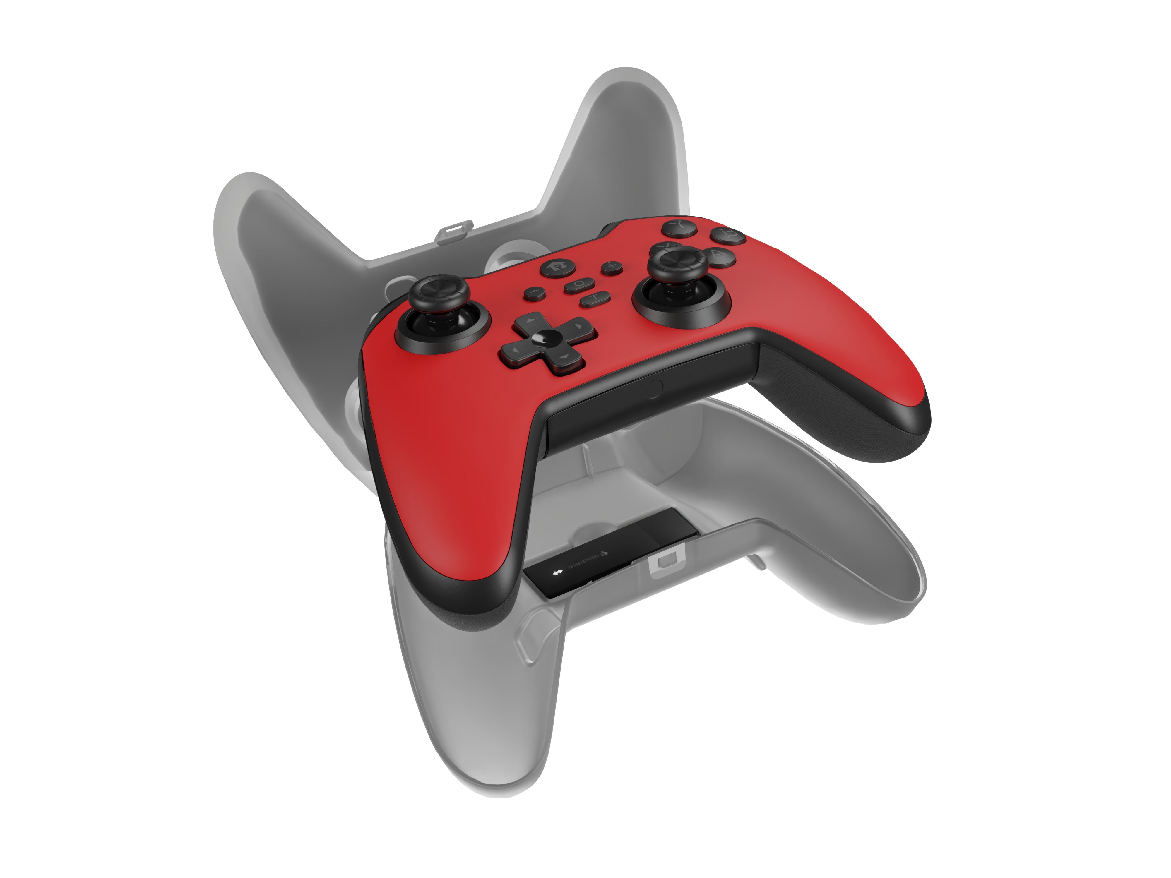Gamepad Genesis Mangan 400 Wireless (For Pc/Switch/Mobile) Rojo
