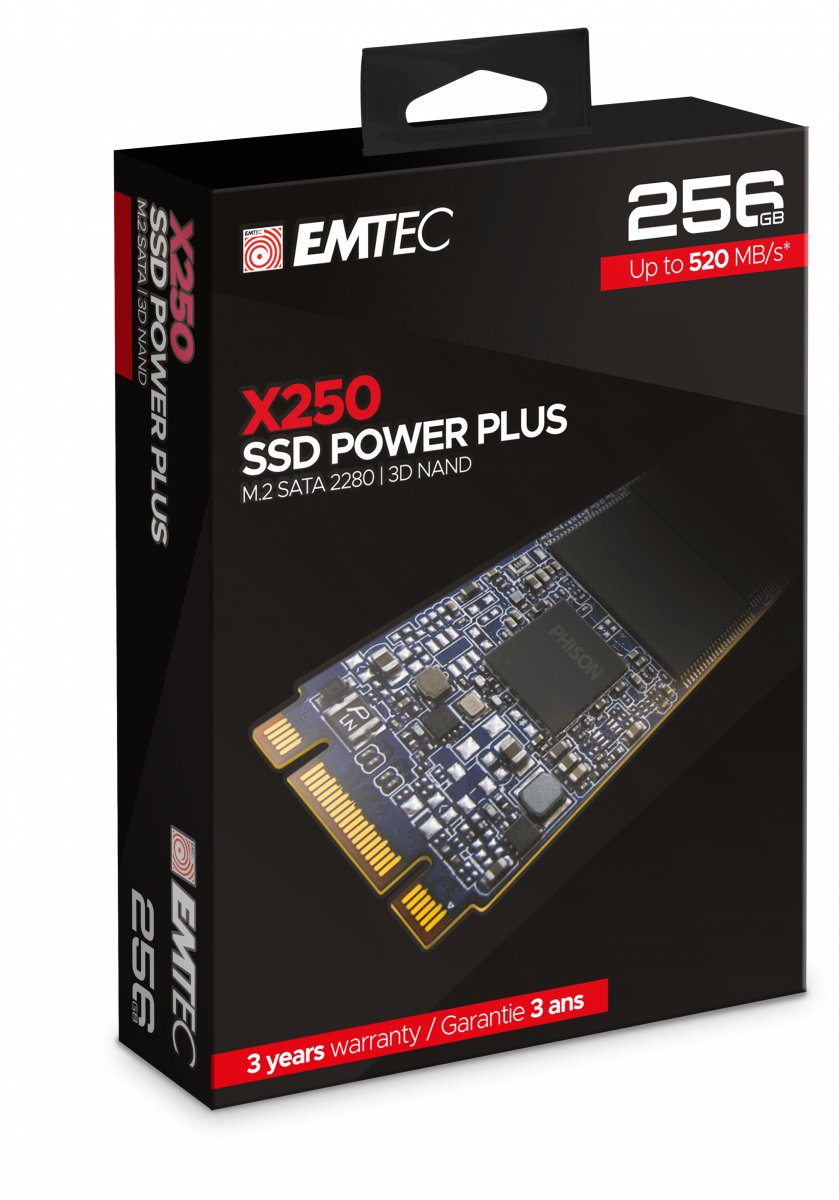EAN 3126170170453 - Emtec X250 256 GB M.2 Serial ATA III 3D NAND imagen 5