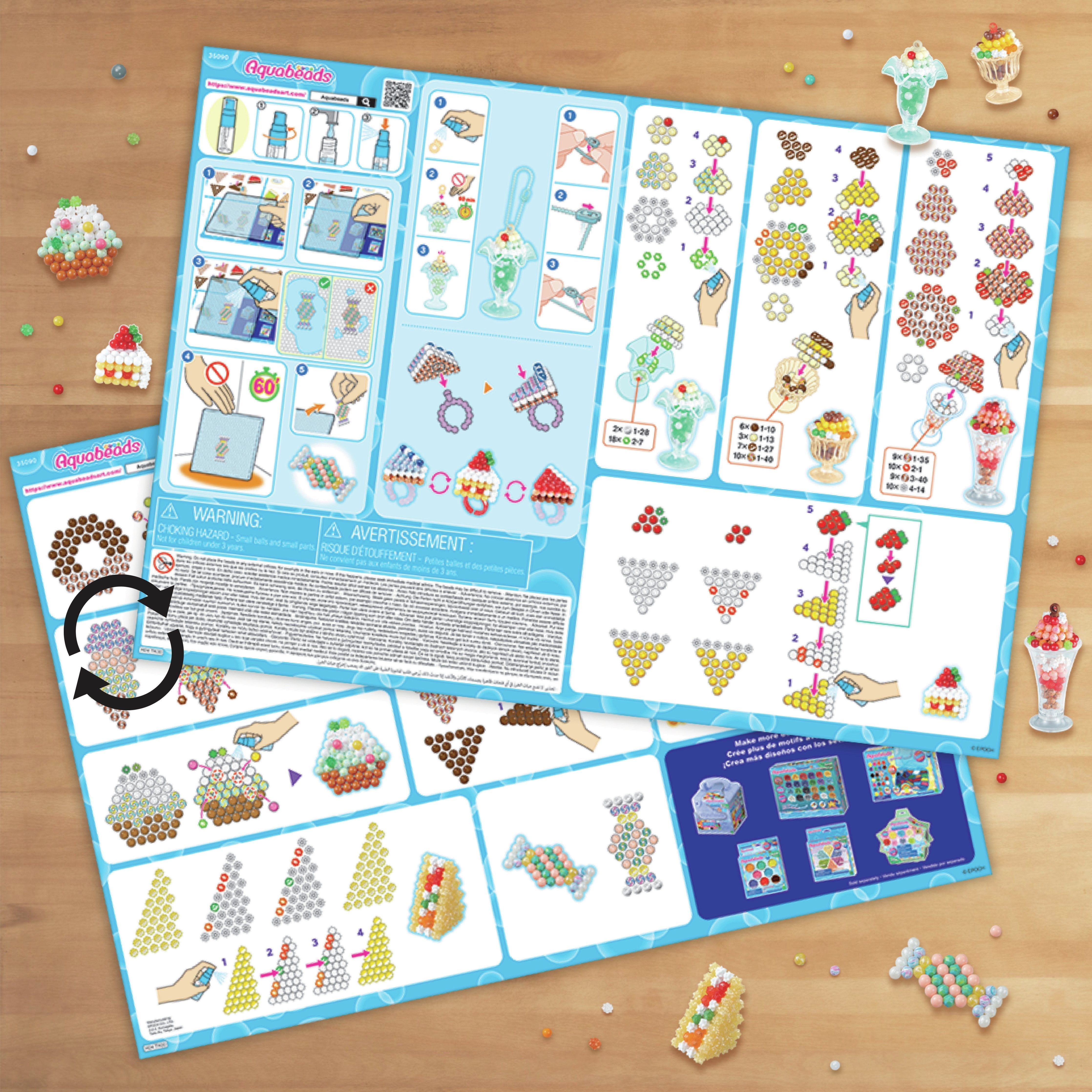 Epoch Aquabeads Süssigkeiten Colgante Bastelset 35090