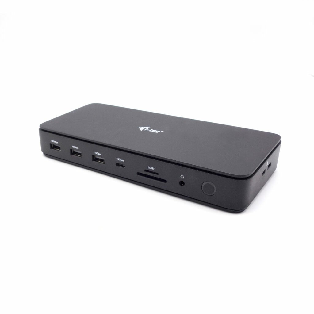 EAN 8595611706875 - i-tec TB4DUALDPDOCKPDPRO base para portátil y replicador de puertos Alámbrico Negro imagen 2