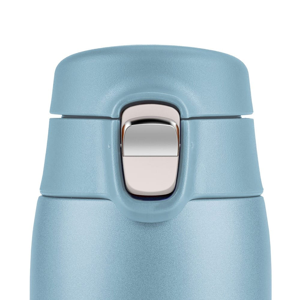 Taza Térmica Ligera Emsa Travel Mug Azul Claro, 0,4 Litros, Tapa Abatible N2151800