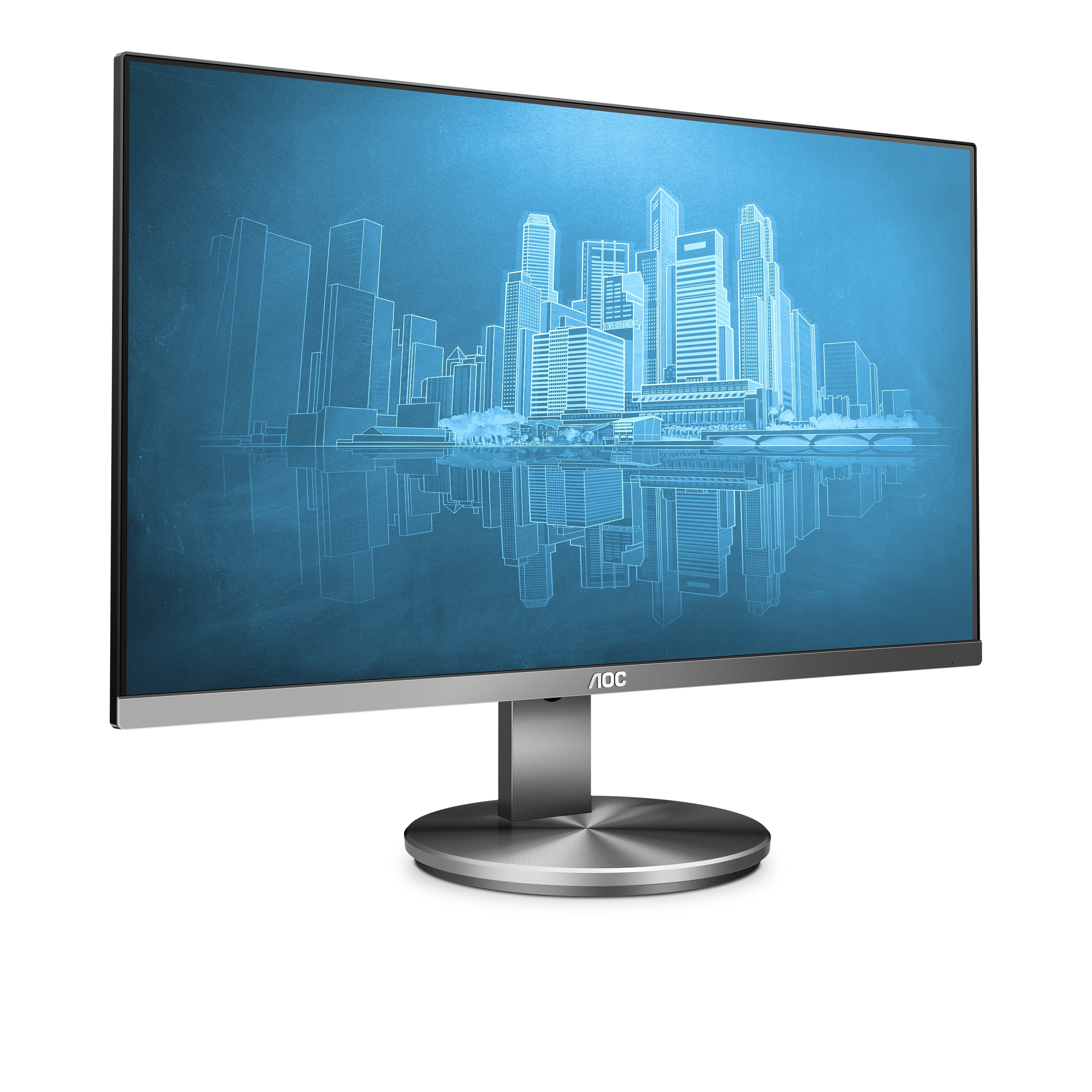 Monitor Aoc 23,8" I2490vxq/Bt Ips 16:9,Vga, Hdmi,Usb,Dp