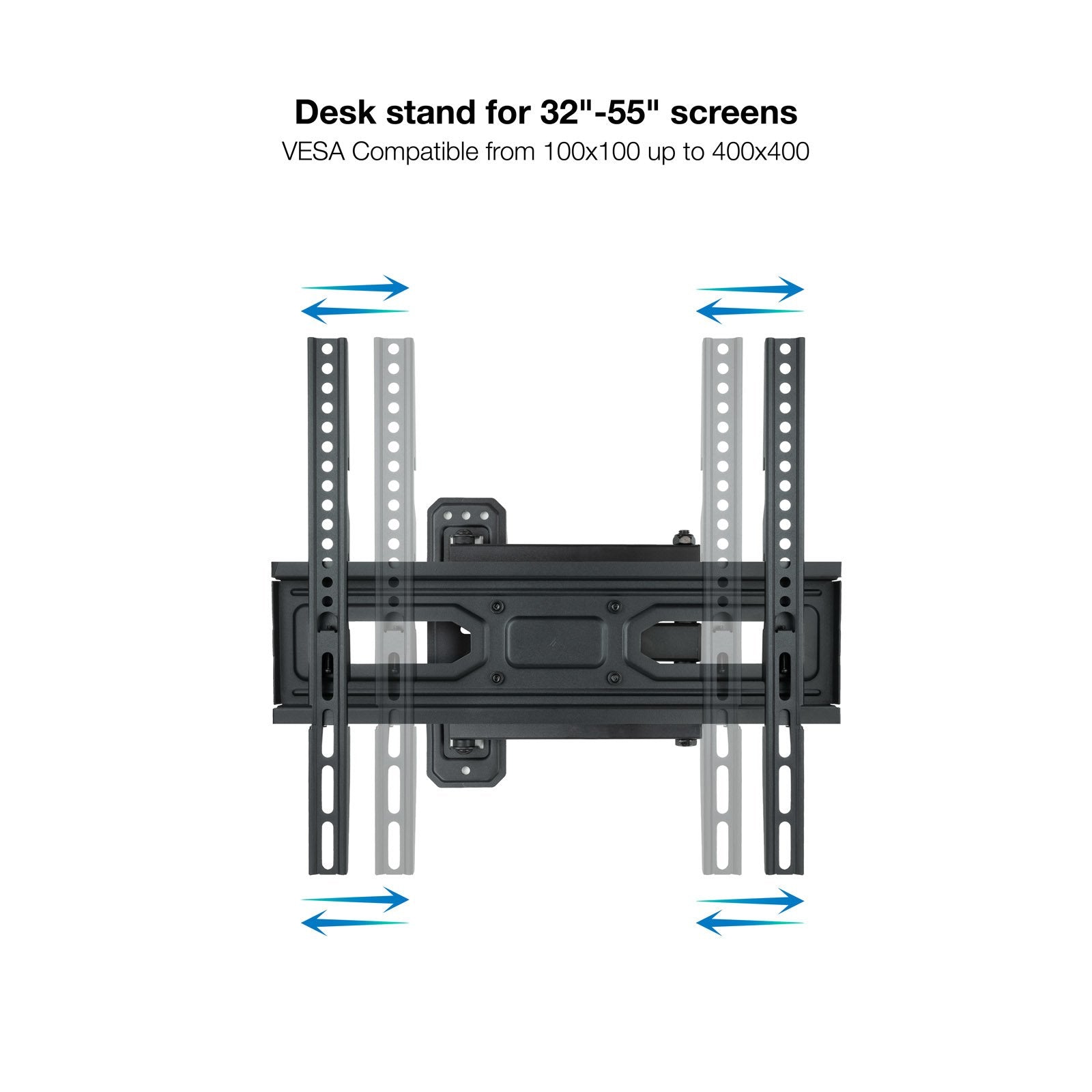 Tooq Soporte Pared Pantallas 32-55" Gira/Incli - Negro