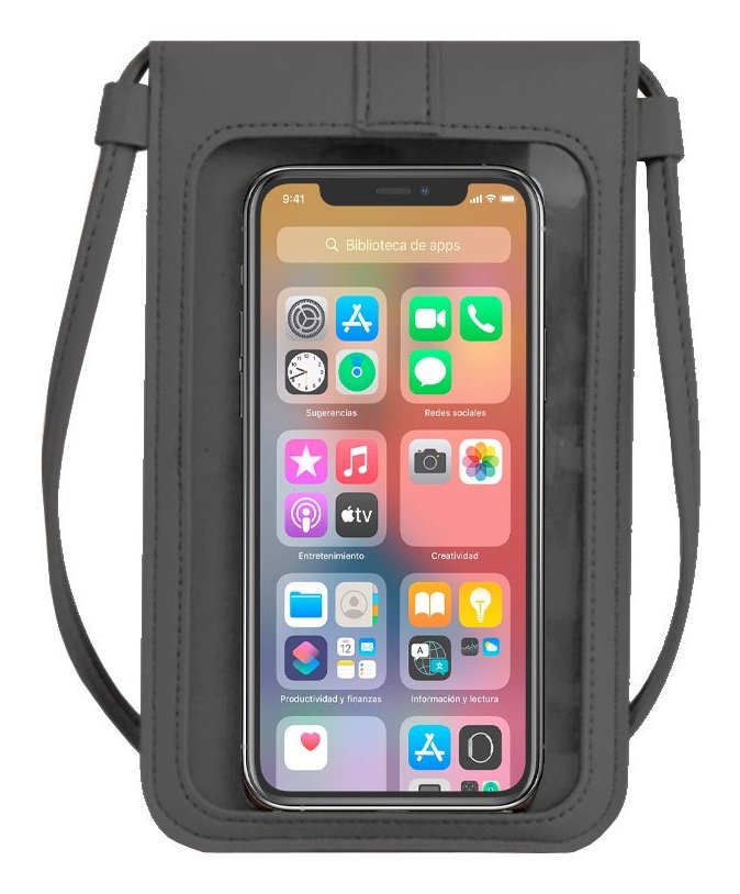 EAN 8434847056159 - COOL Accesorios 8434847056159 funda para teléfono móvil 17 cm (6.7") Funda cartera Gris Oscuro imagen 5