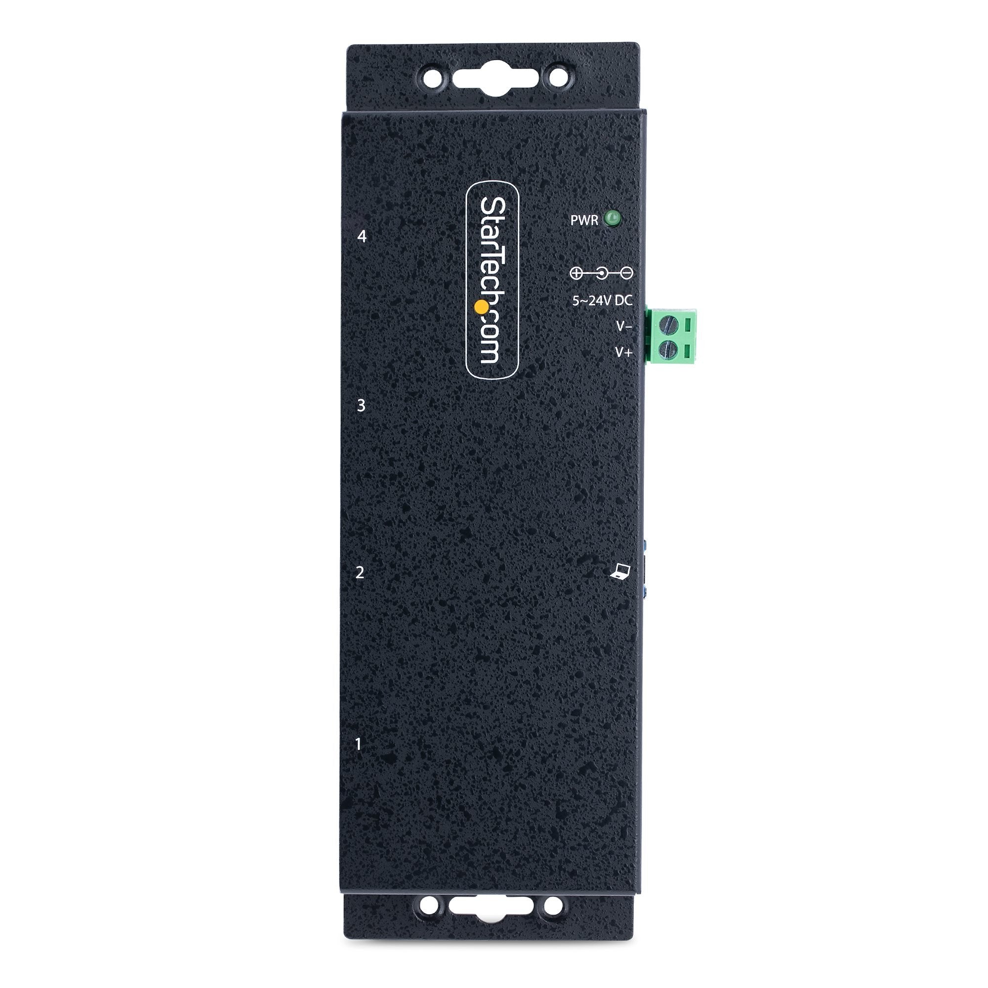 EAN 0065030898010 - StarTech.com 5G4AINDNP-USB-A-HUB hub de interfaz USB 3.2 Gen 1 (3.1 Gen 1) Type-B 5000 Mbit/s Negro imagen 5