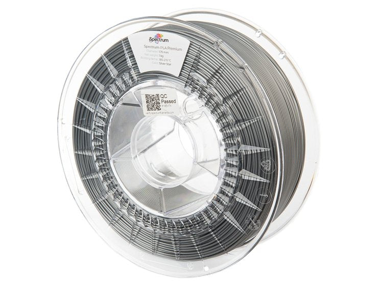 Spectrum 3d Filament / Pla Premium / 1,75mm / Silver Mar / Plata / 1kg