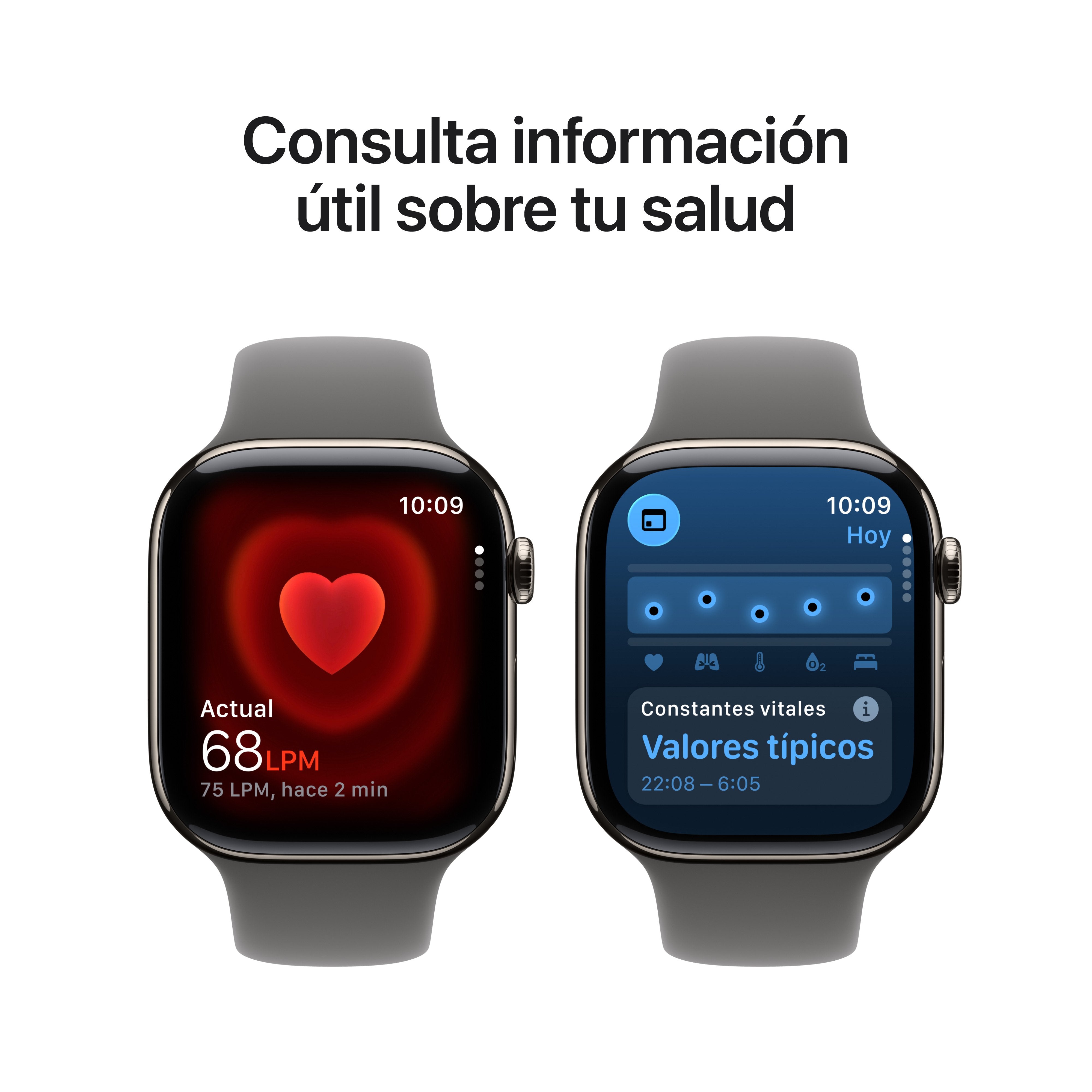 EAN 0195950478303 - Apple Watch Series 11 OLED 46 mm Digital 416 x 496 Pixeles Pantalla táctil 5G Titanio Wifi GPS (satélite) imagen 5