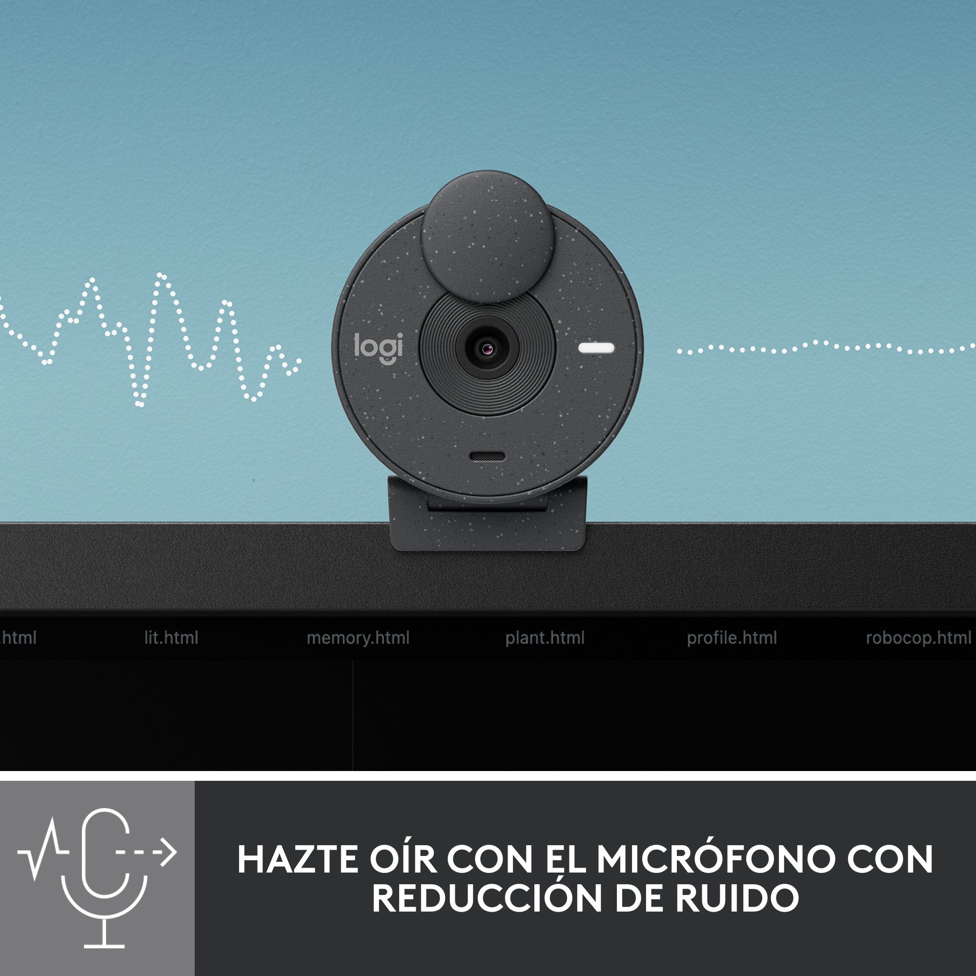 EAN 5099206104938 - Logitech 960-001436 cámara web 2 MP 1920 x 1080 Pixeles USB Grafito imagen 9