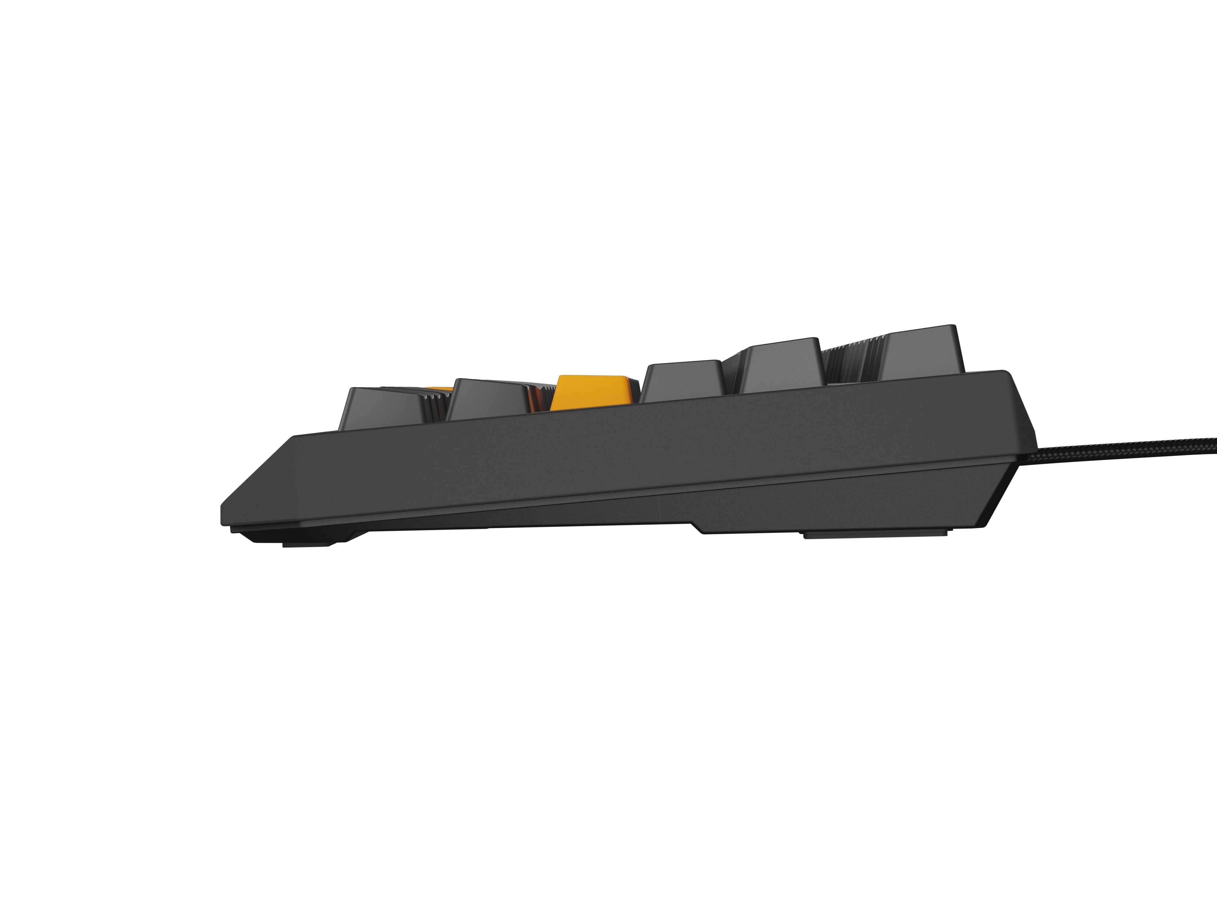 EAN 5901969443325 - GENESIS Thor 230 TKL teclado Juego USB + RF Wireless + Bluetooth QWERTY Negro, Gris, Naranja imagen 10