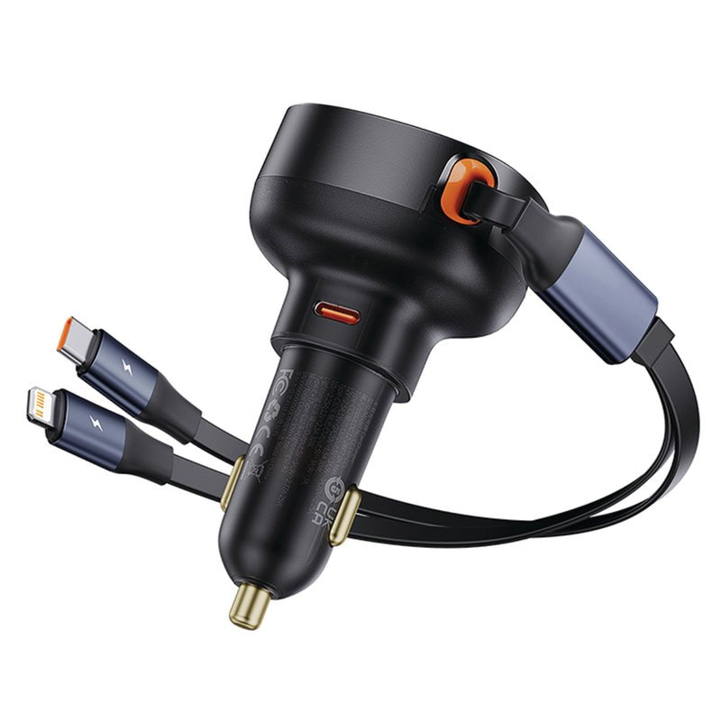 EAN 6932172641641 - Baseus Enjoyment Pro 60W Universal Negro Encendedor de cigarrillos Carga rápida Auto imagen 1