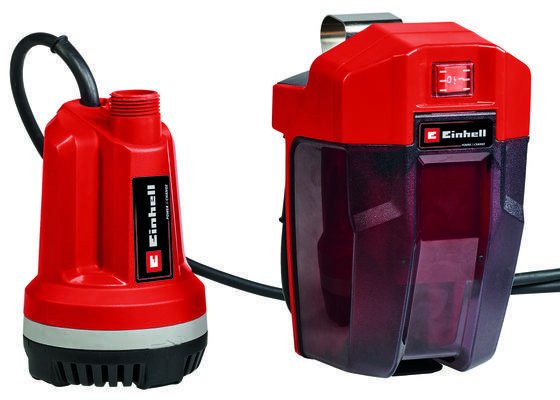 Einhell Bomba De Agua Limpia Inalámbrica Ge-Pp 18 Rb Li-Solo, Sumergible / Bomba De Presión 4170429