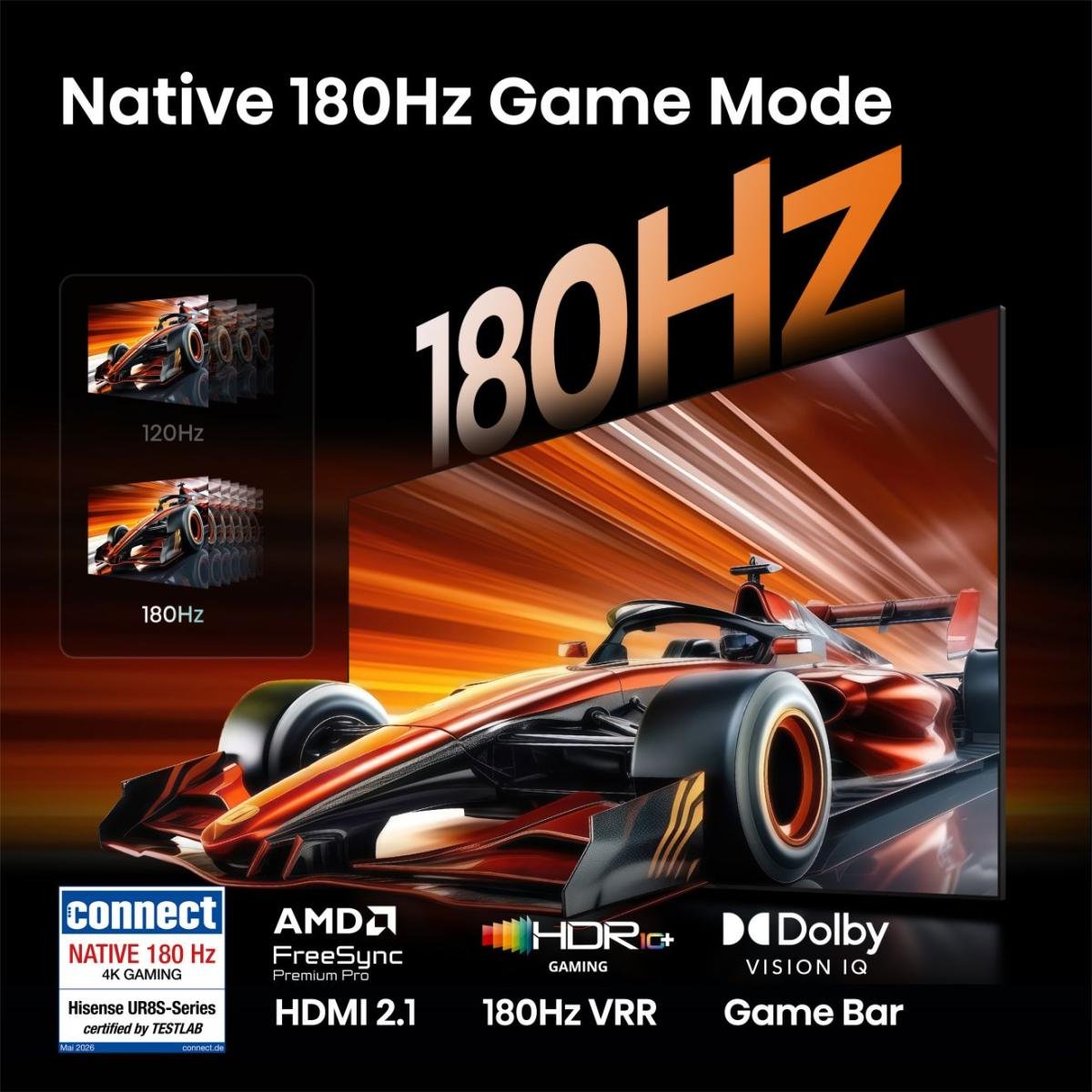 Hisense Hisense 65ur8ds Rgb Miniled (Null Cm (Null Zoll)) 65ur8ds