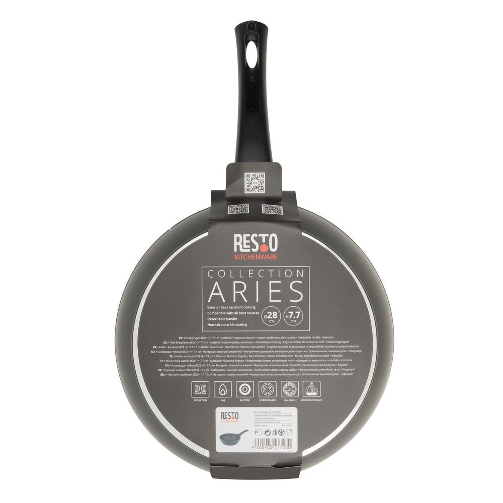 Deep Frypan D28 H7.7cm/93014 Resto
