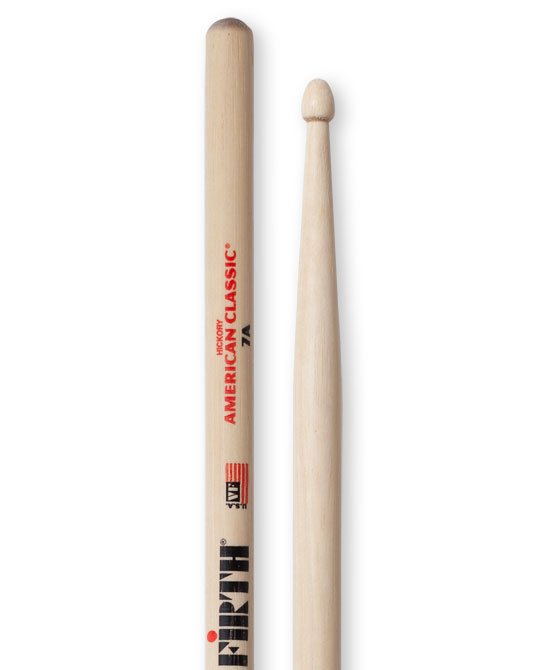 Vic Firth 7a American Classic Hickory - Baquetas De Madera Para Percusión