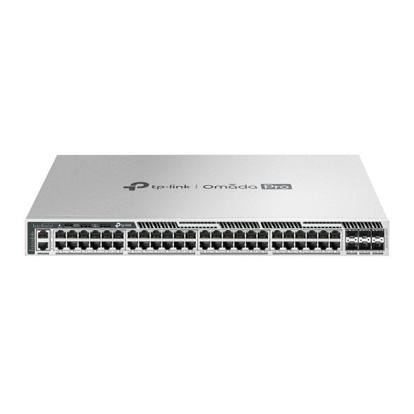 Tp-Link Omada Pro 48-Port Gigabit Stackable L3 Managed Poe+ Switch With 6 10g Slots