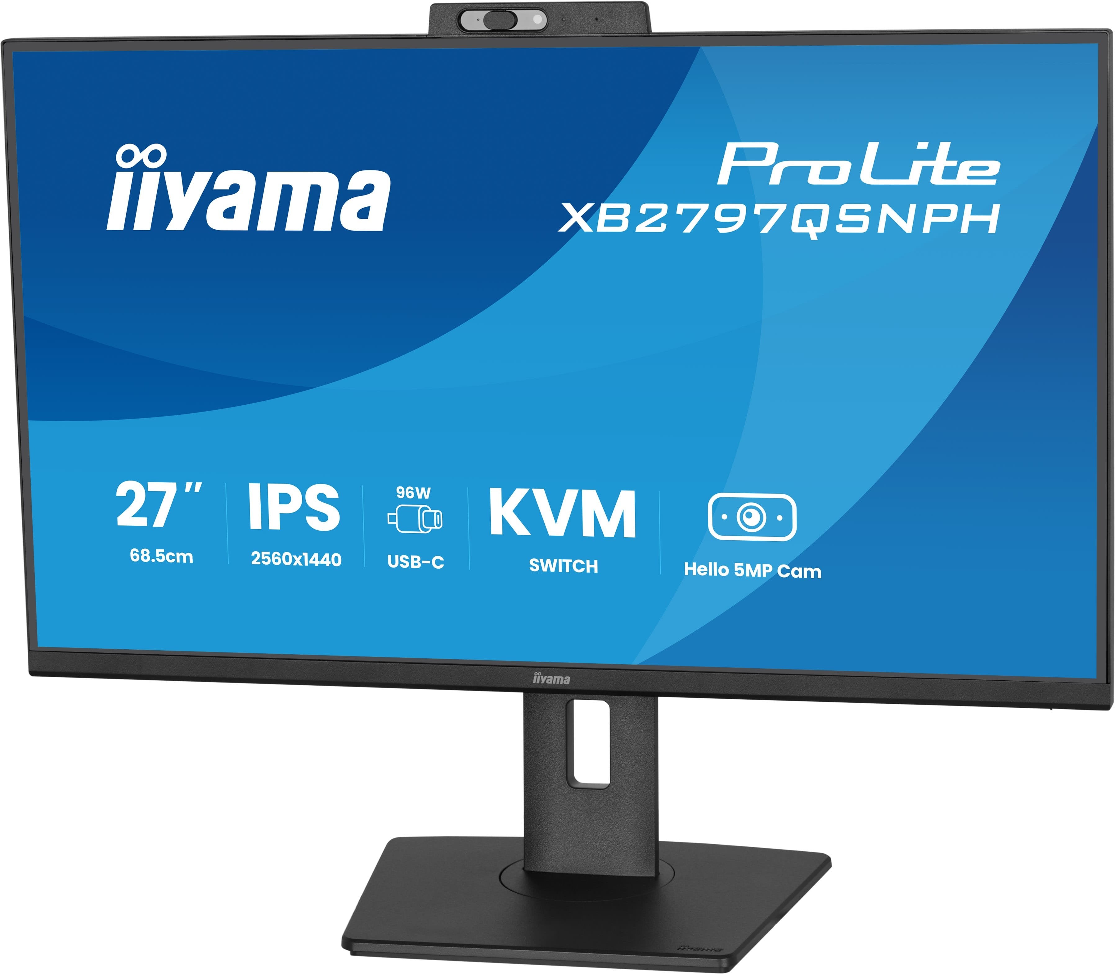 EAN 4948570125975 - iiyama ProLite XB2797QSNPH-B1 pantalla para PC 68,6 cm (27") 2560 x 1440 Pixeles Quad HD LED Negro imagen 8