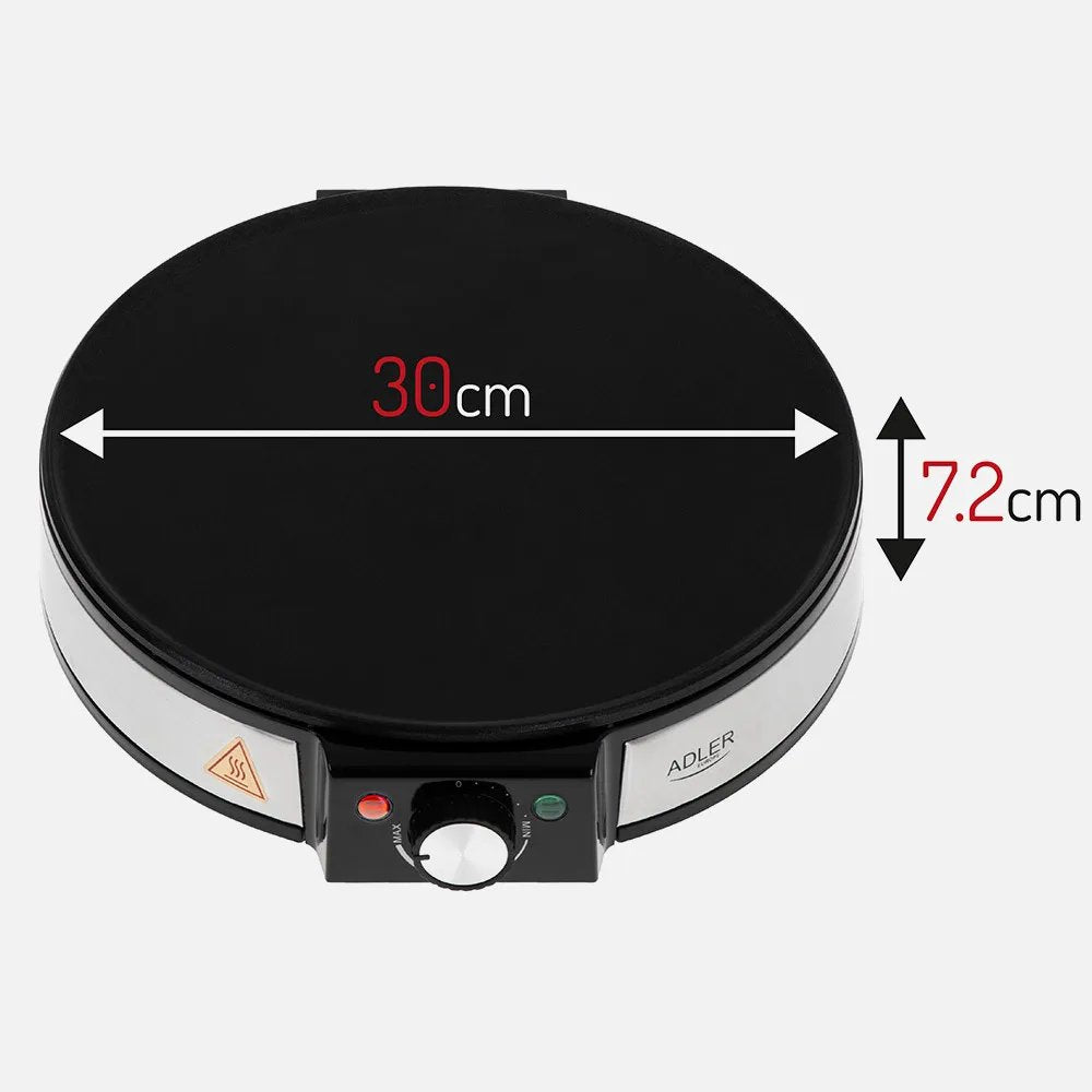 EAN 5903887807043 - Fabrilamp P034AD3058 crepera 1 crep(s) 1600 W Plata, Negro imagen 9