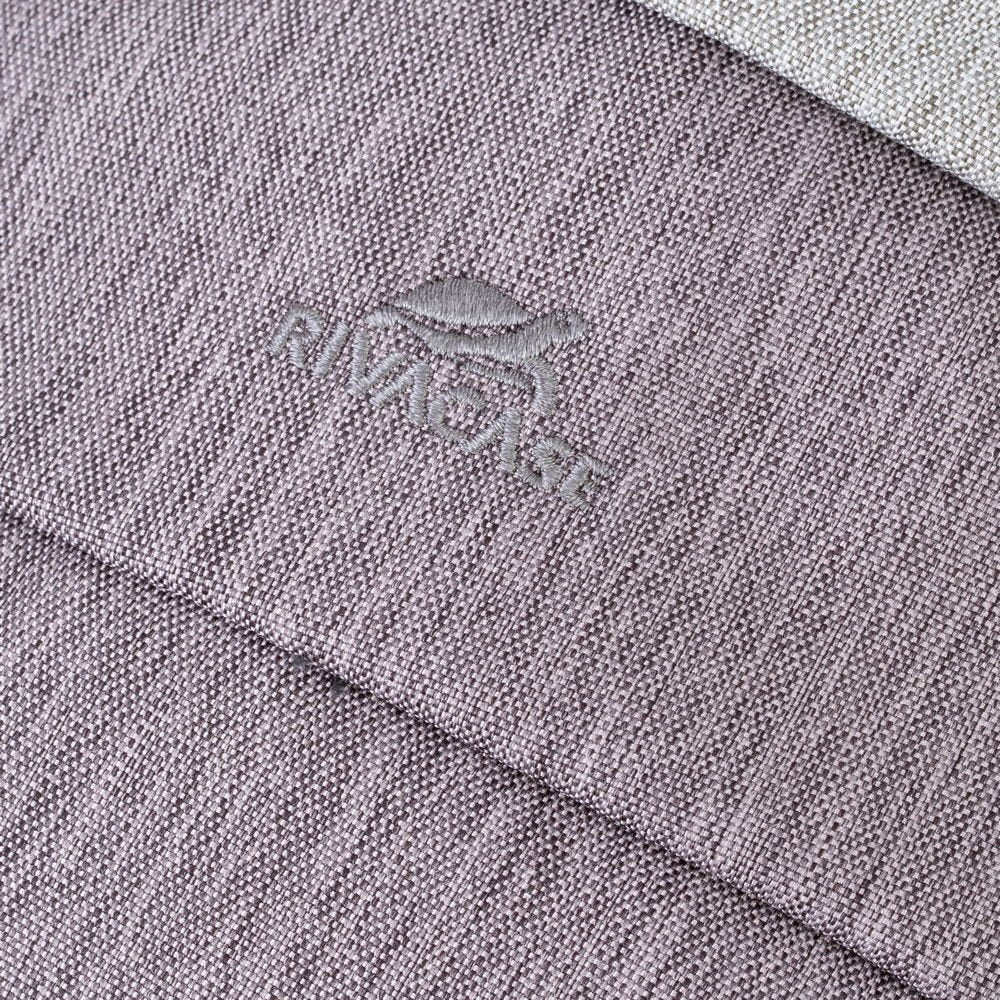 Mochila Riva Nb Prater 15.6" 7562 Gris/Moca