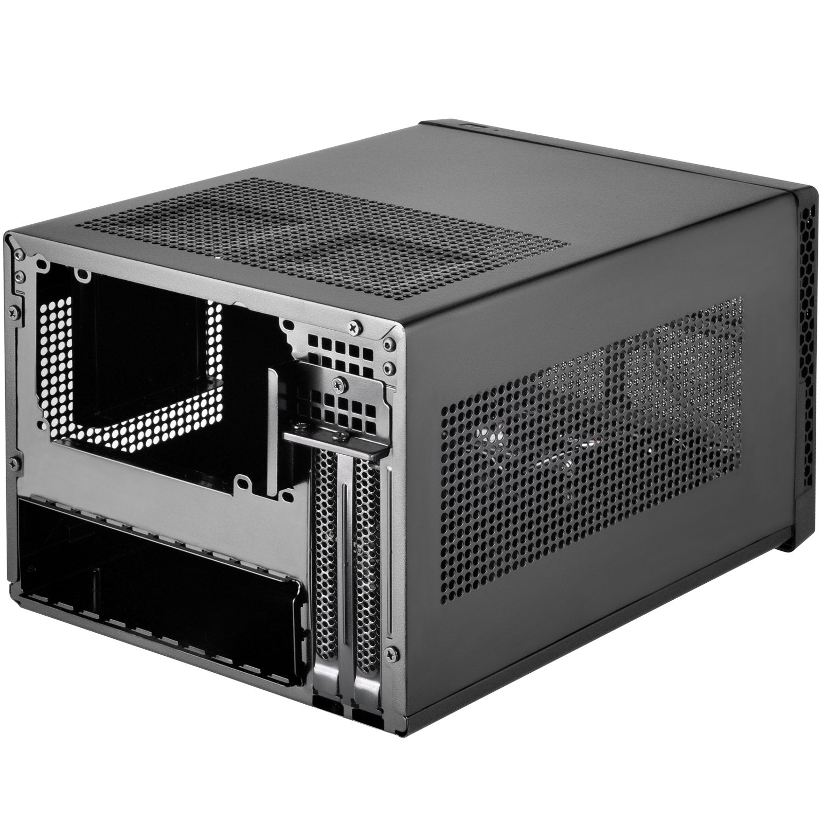 Caja Pc Silverstone Cube Case Sst-Sg13b-Q Sugo Mini-Itx, Negro